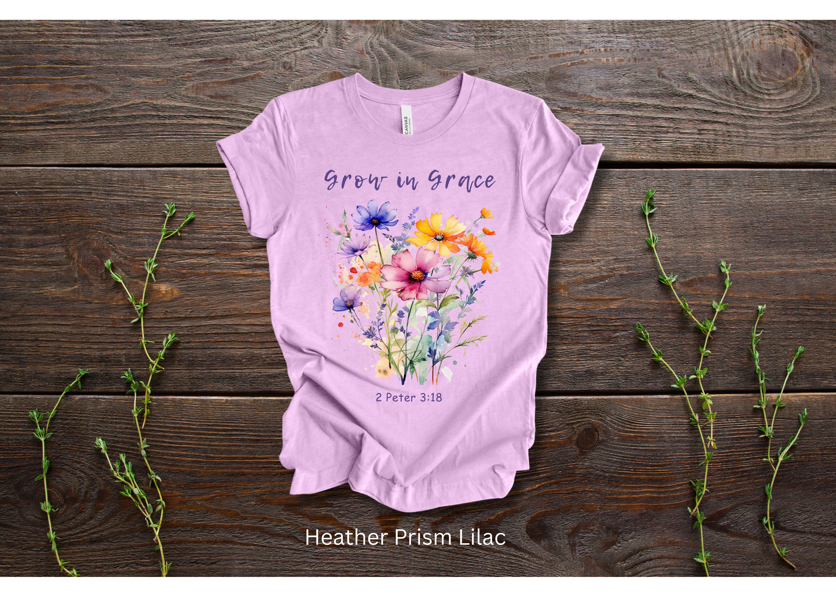 "Grow in Grace" Crew T-shirt for ADULT/YOUTH
