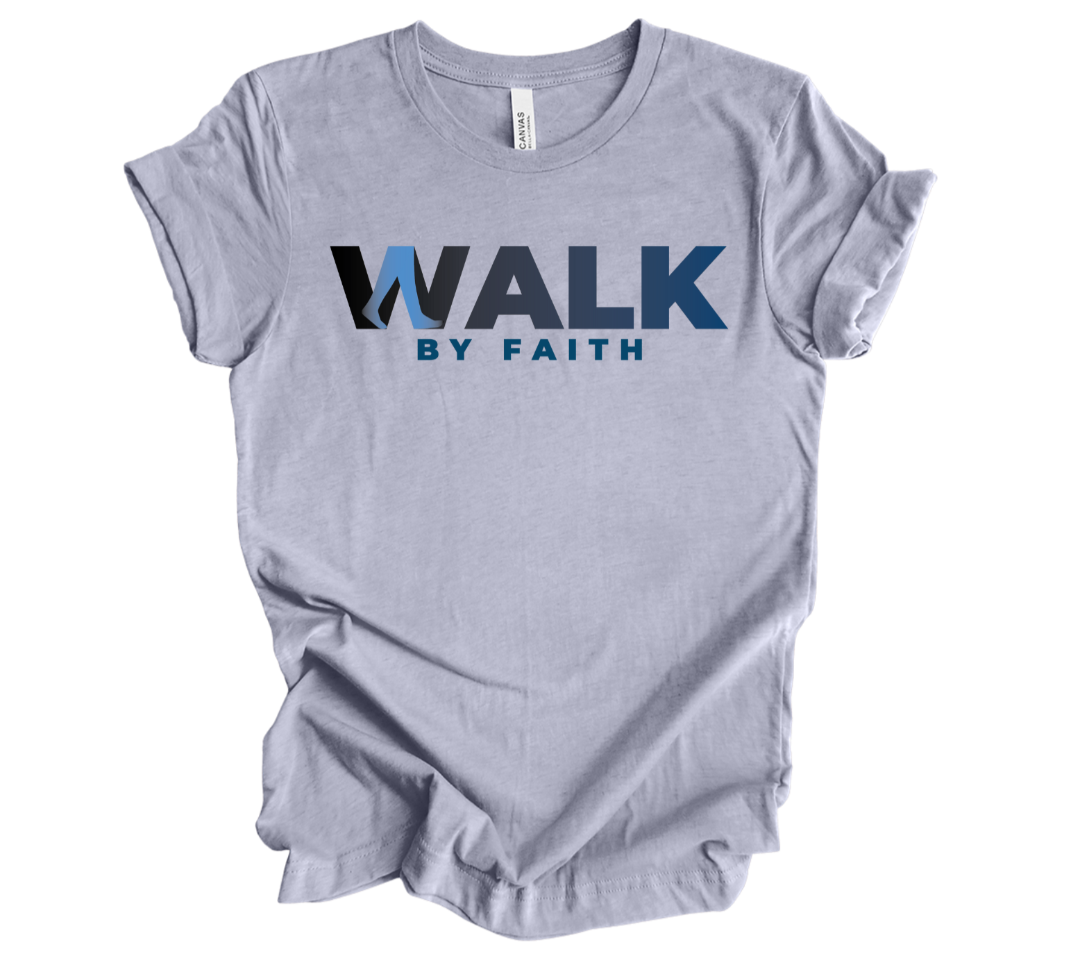 Faith-inspired Tee- "Walk by Faith"