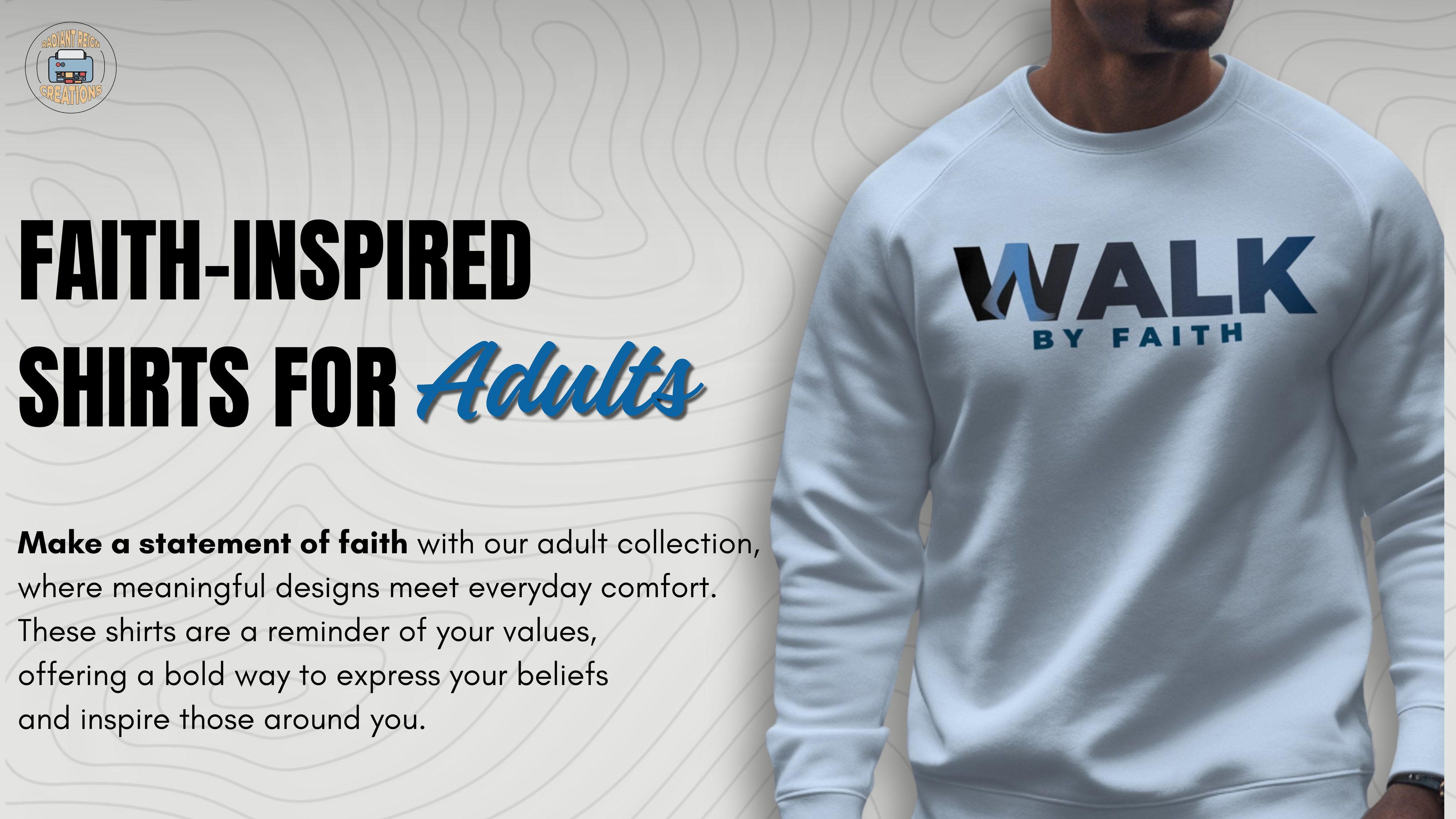 Faith-Inspired Shirts for Adults
