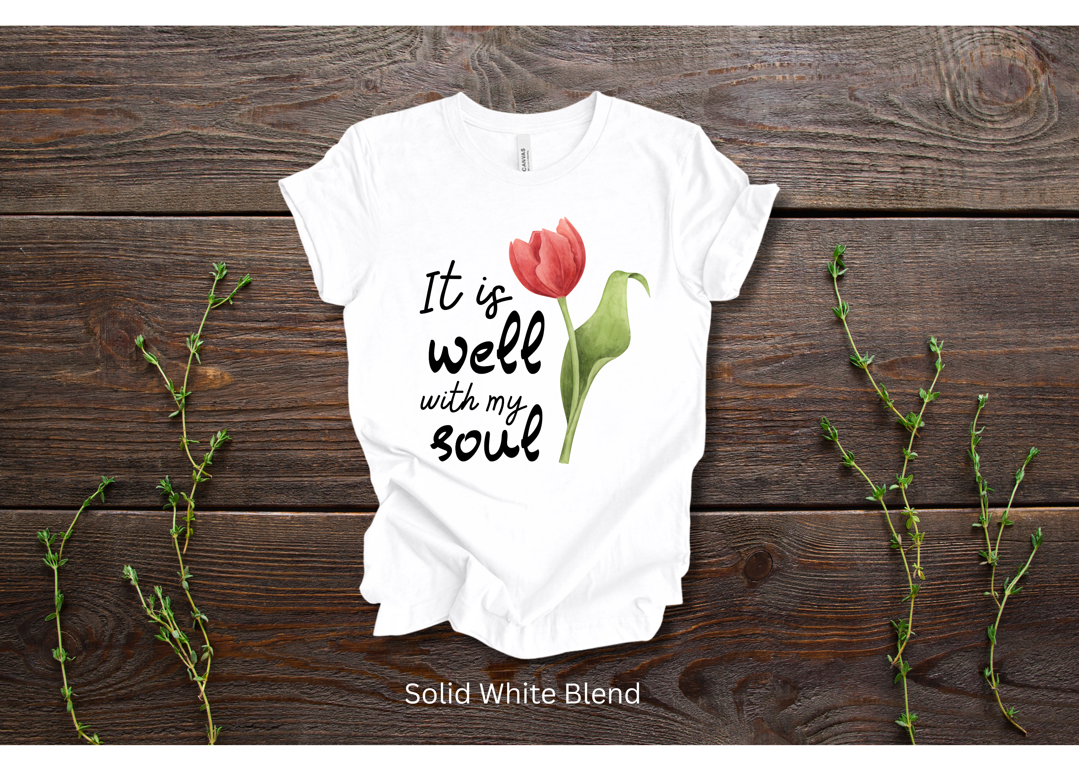 "It Is Well With My Soul" Crew T-shirt for ADULT/YOUTH
