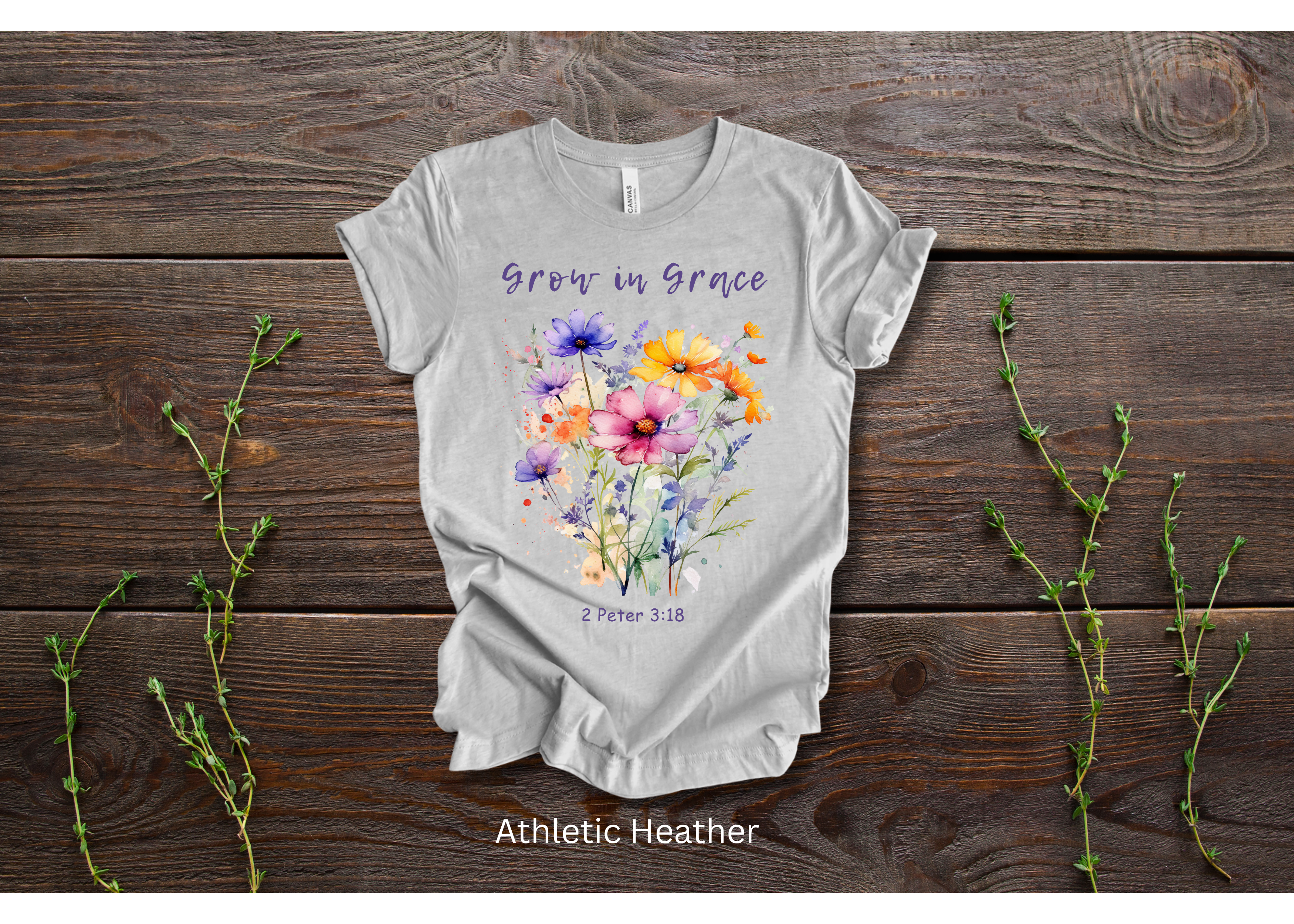 "Grow in Grace" Crew T-shirt for ADULT/YOUTH