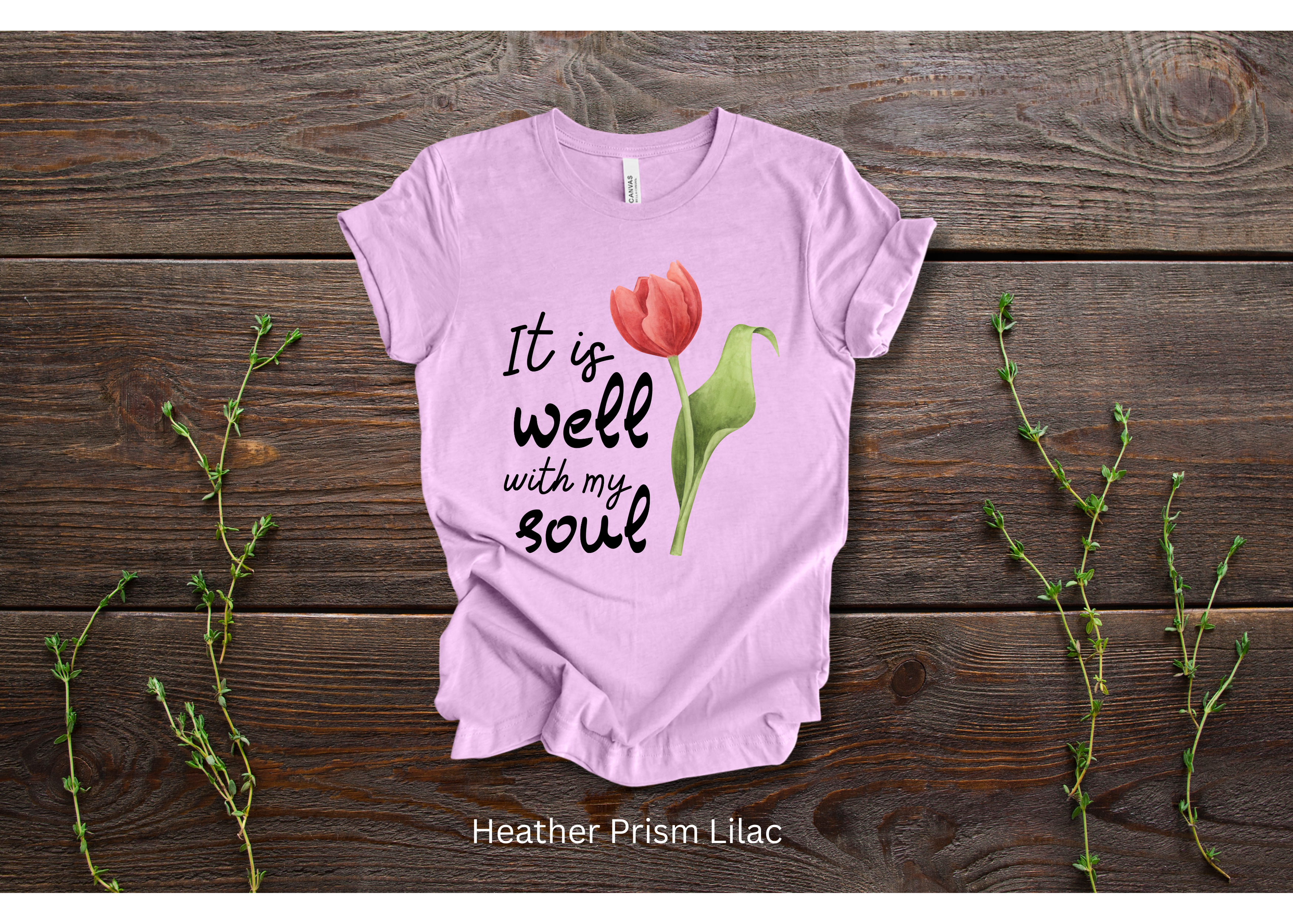 "It Is Well With My Soul" Crew T-shirt for ADULT/YOUTH