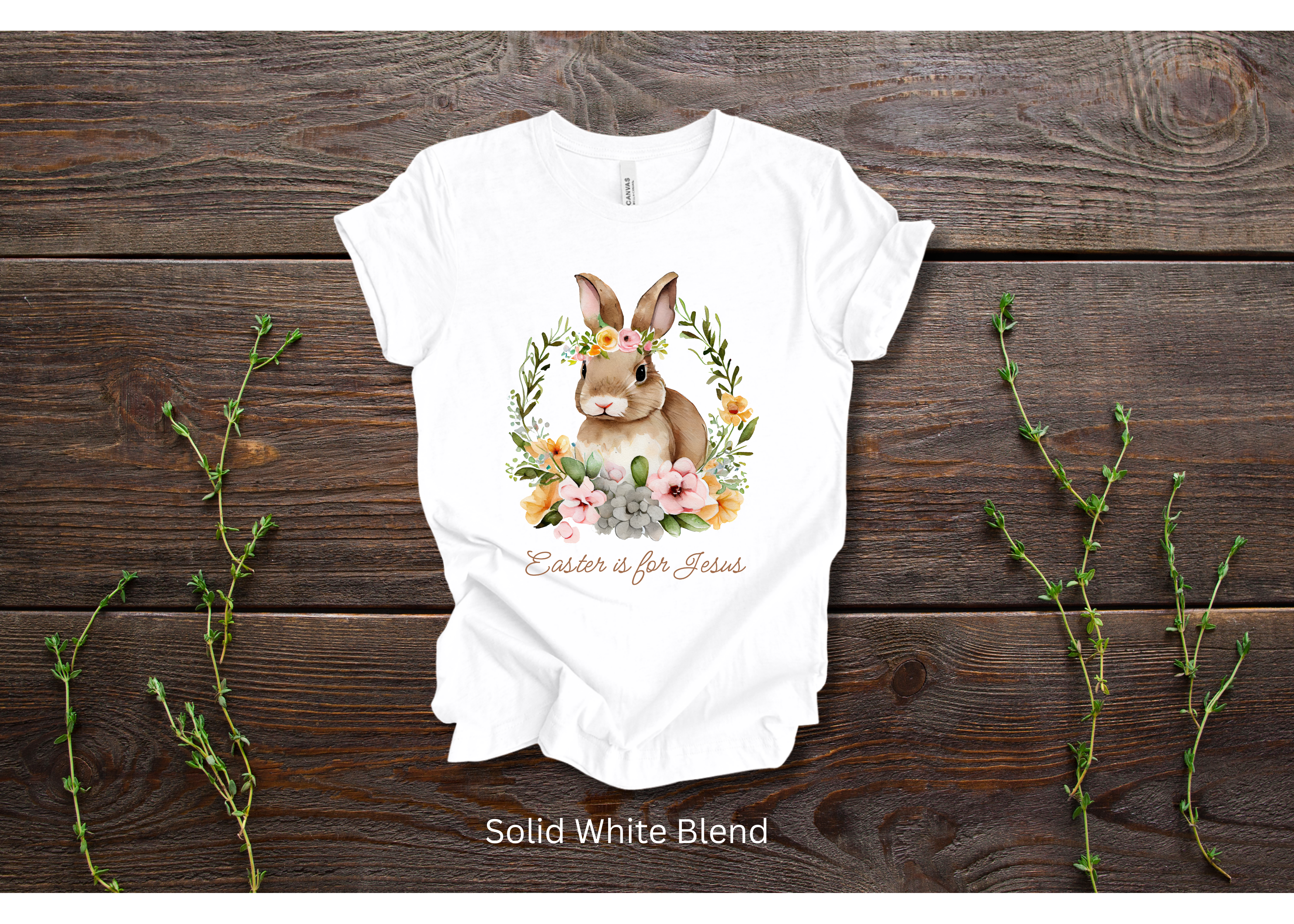 "Easter is for Jesus" Crew T-shirt for ADULT/YOUTH/TODDLERS/INFANTS