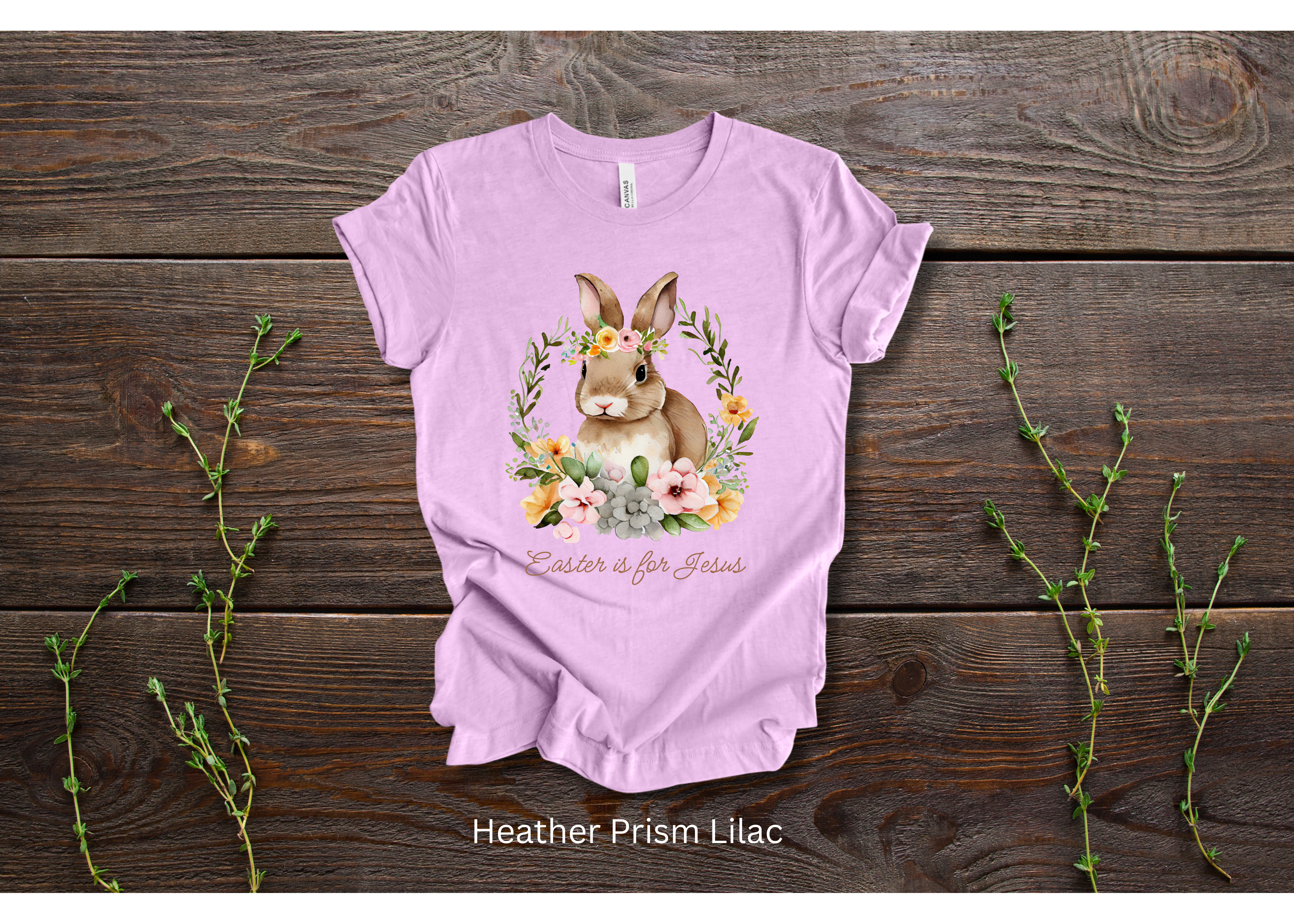 "Easter is for Jesus" Crew T-shirt for ADULT/YOUTH/TODDLERS/INFANTS