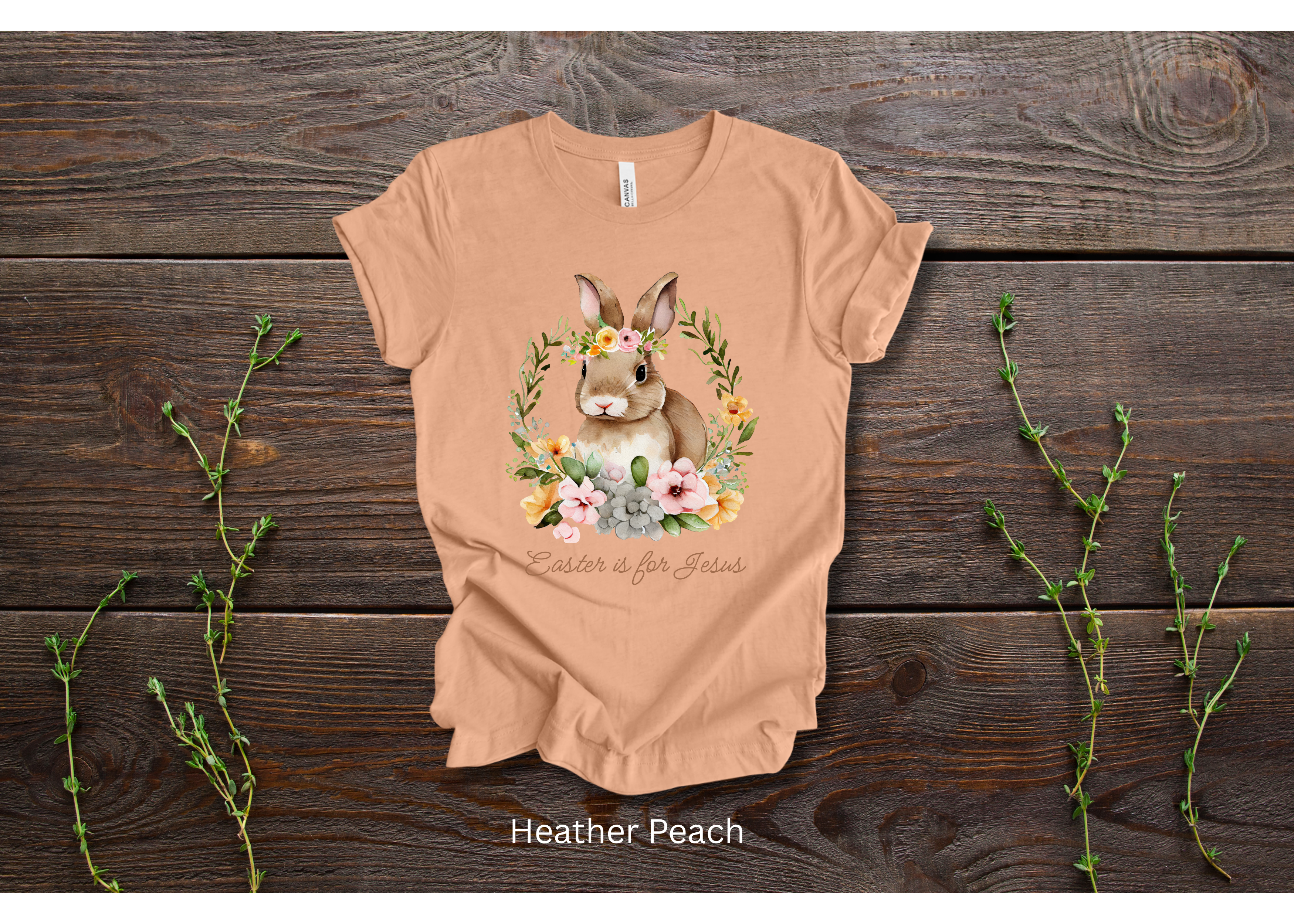 "Easter is for Jesus" Crew T-shirt for ADULT/YOUTH/TODDLERS/INFANTS