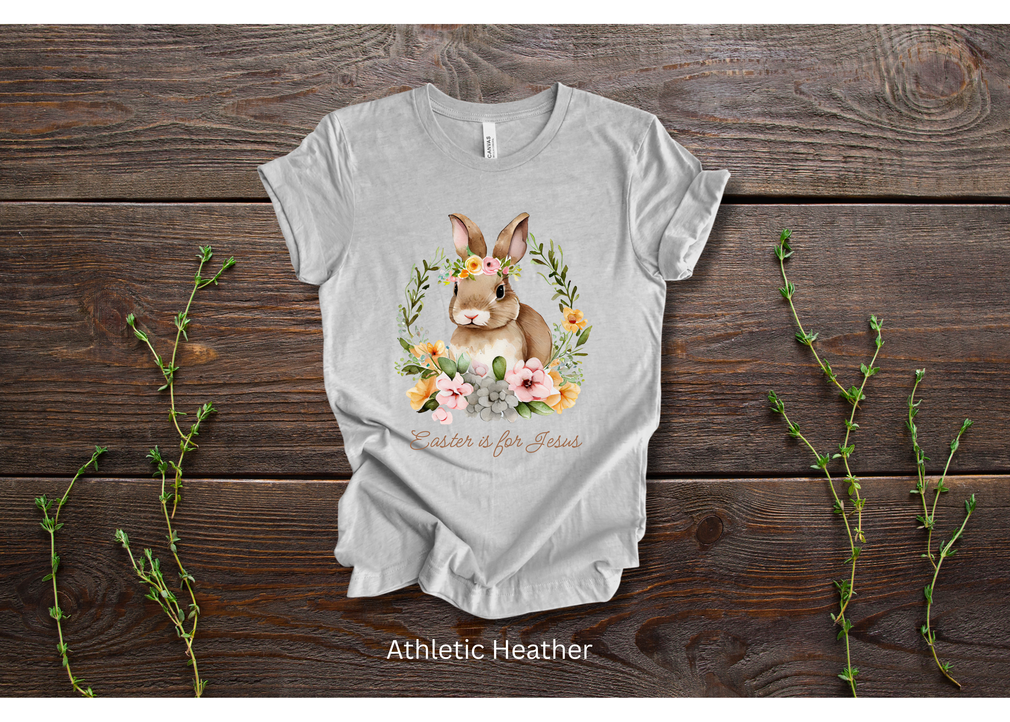 "Easter is for Jesus" Crew T-shirt for ADULT/YOUTH/TODDLERS/INFANTS