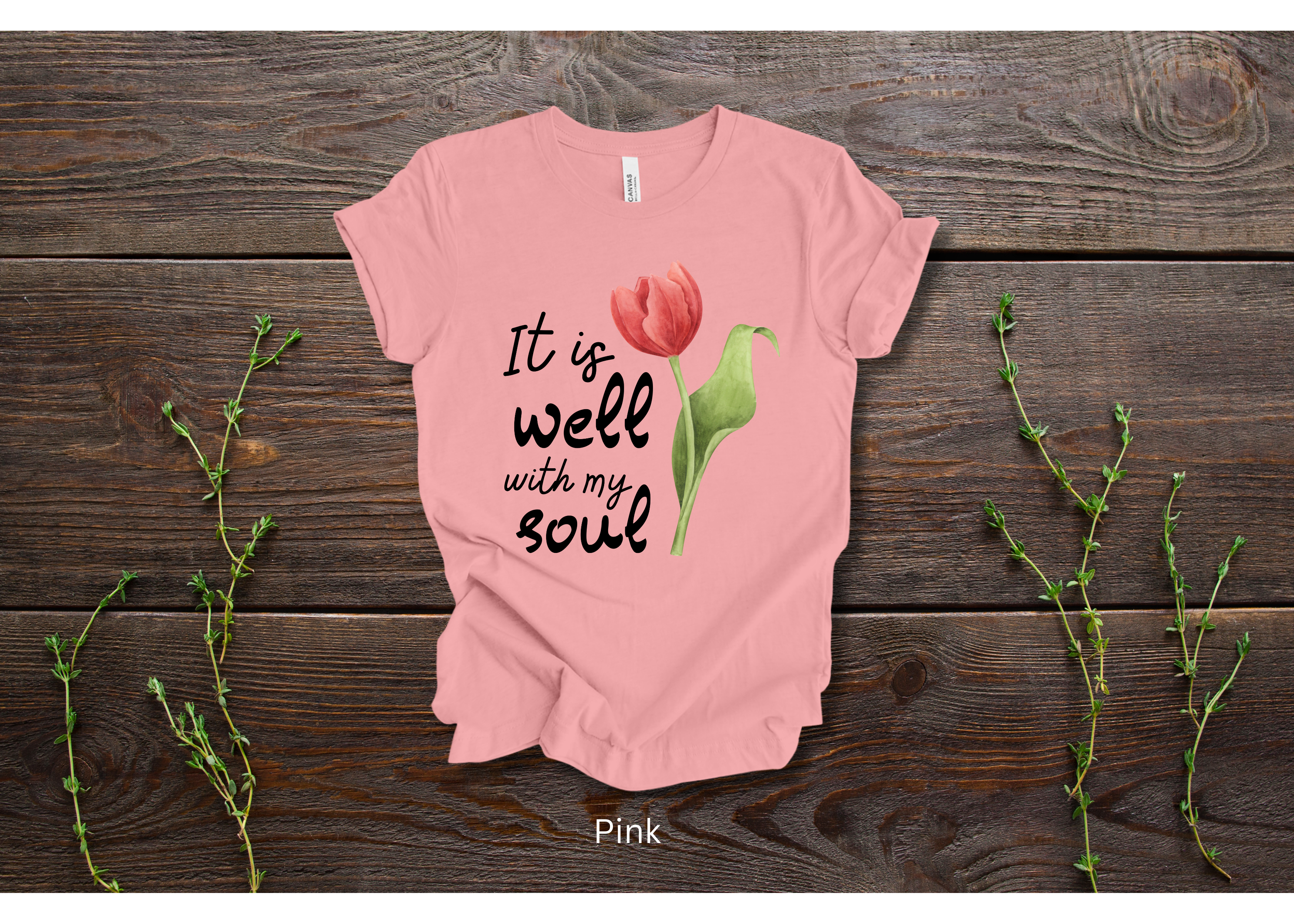 "It Is Well With My Soul" Crew T-shirt for ADULT/YOUTH