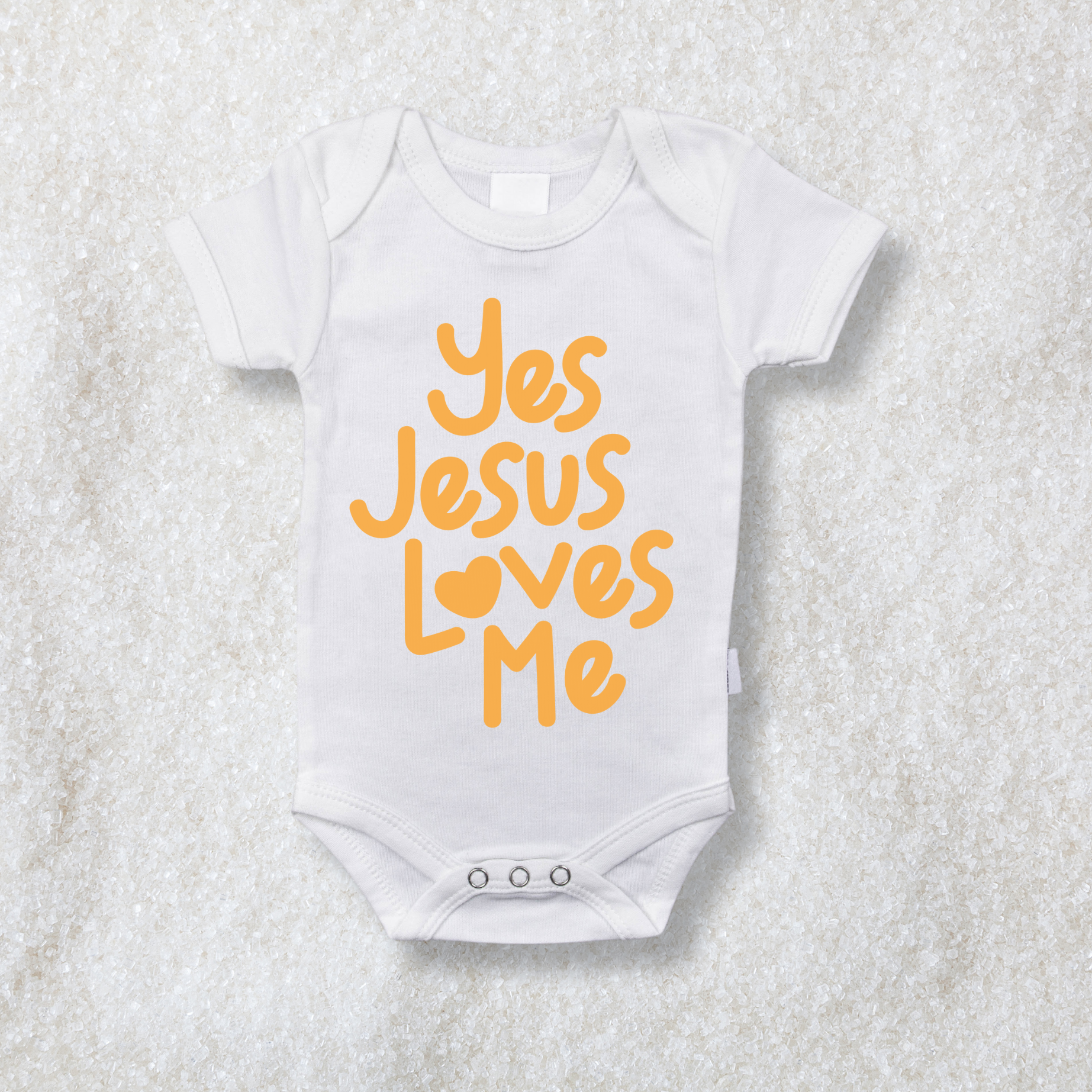 Faith-inspired Childrenswear-"Yes, Jesus Loves Me"