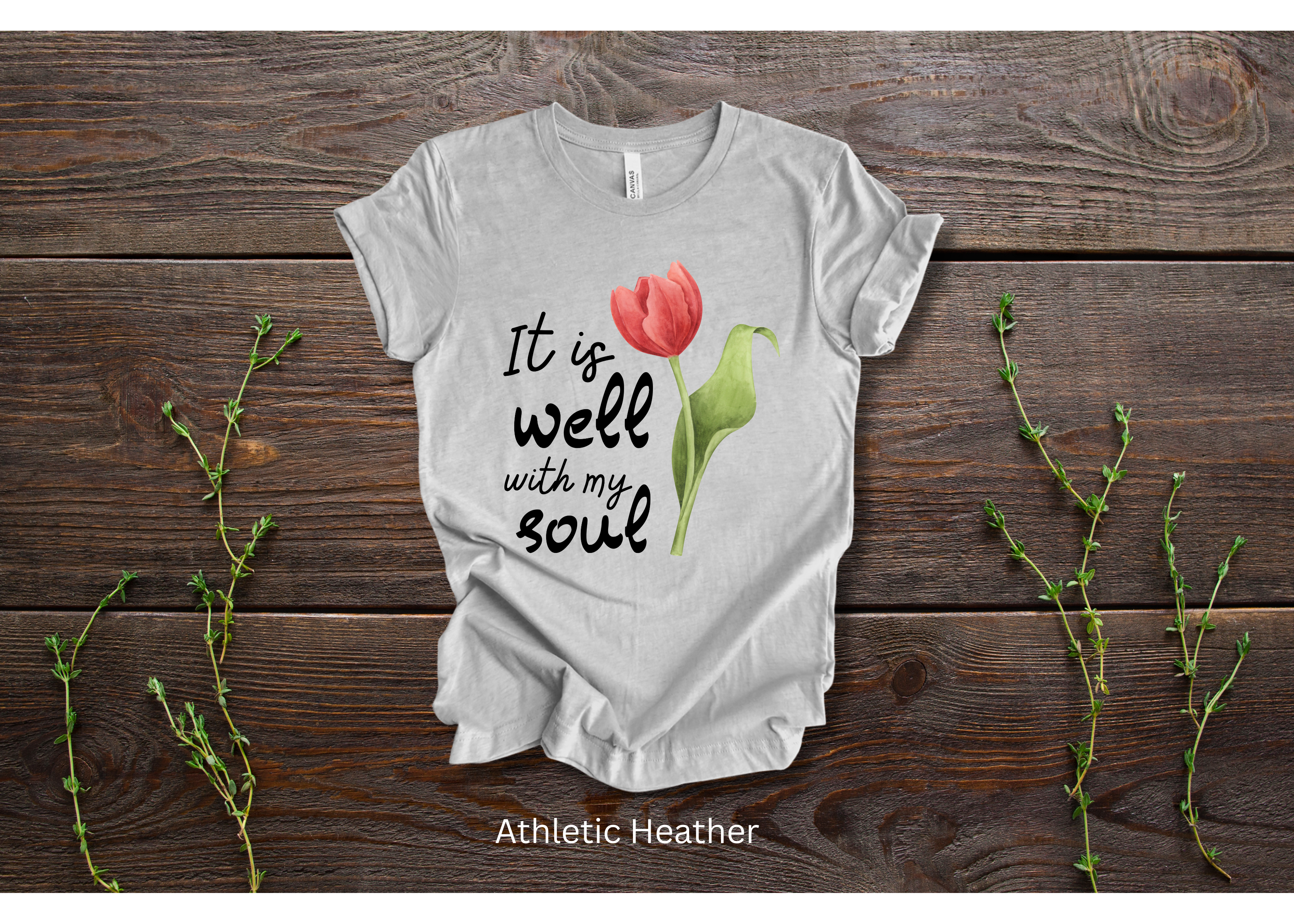 "It Is Well With My Soul" Crew T-shirt for ADULT/YOUTH