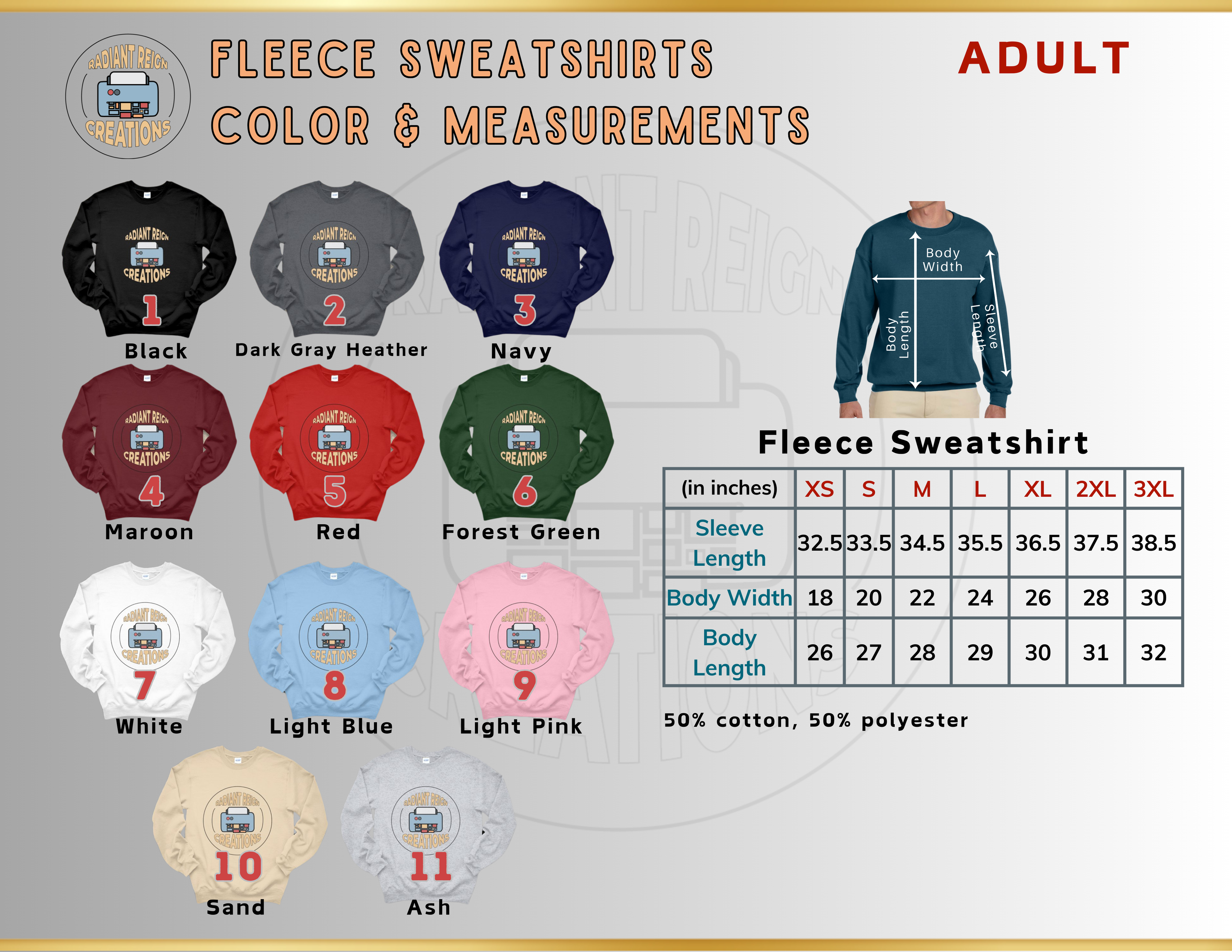 "Custom LOGO/IMAGE/TEXT T-SHIRT, LONG-SLEEVE, POLO, SWEATSHIRT and HOODIE for ADULTS"