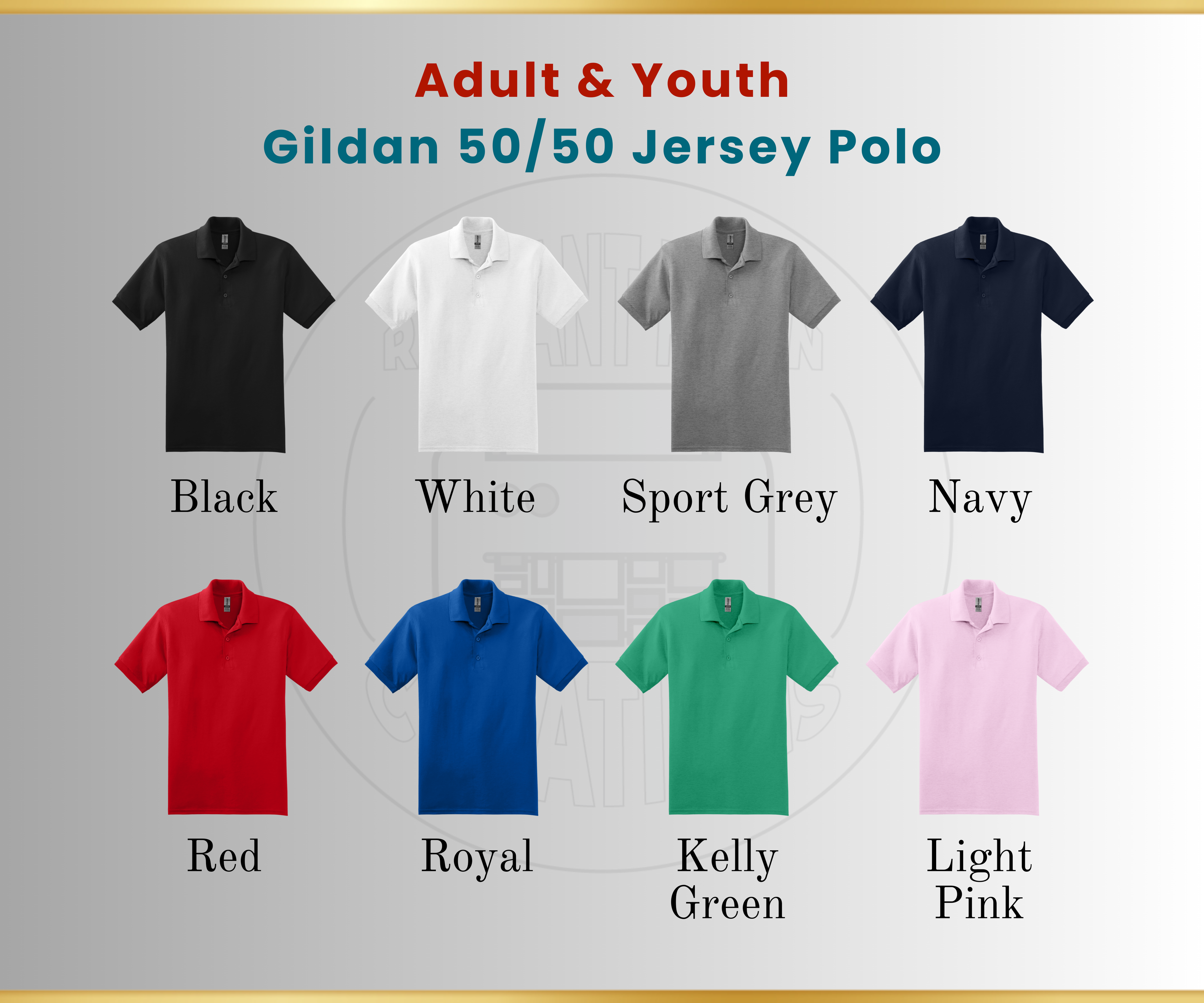 "Custom LOGO/IMAGE/TEXT T-SHIRT, LONG-SLEEVE, POLO, SWEATSHIRT and HOODIE for ADULTS"