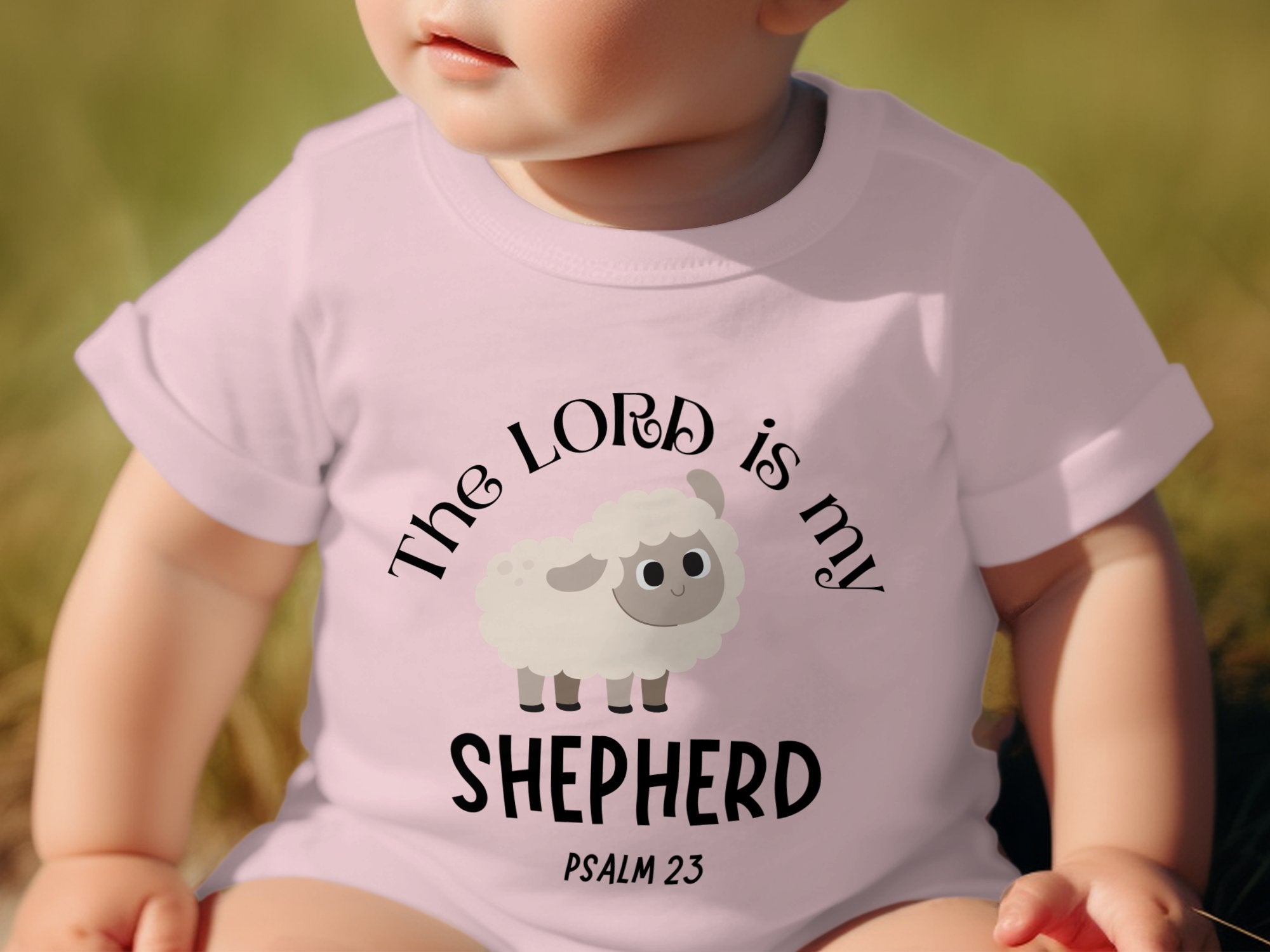 Faith-inspired Childrenswear-"The Lord Is My Shepherd Ps23:1"