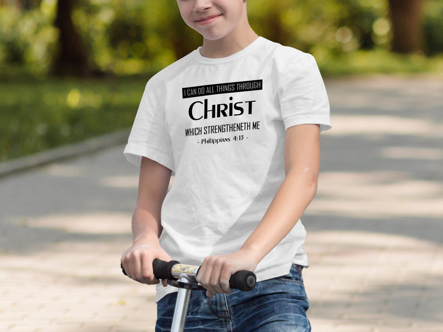 "I Can Do All Things Through Christ...Phil.4:13" Shirt- Ladies' and Men's Apparel