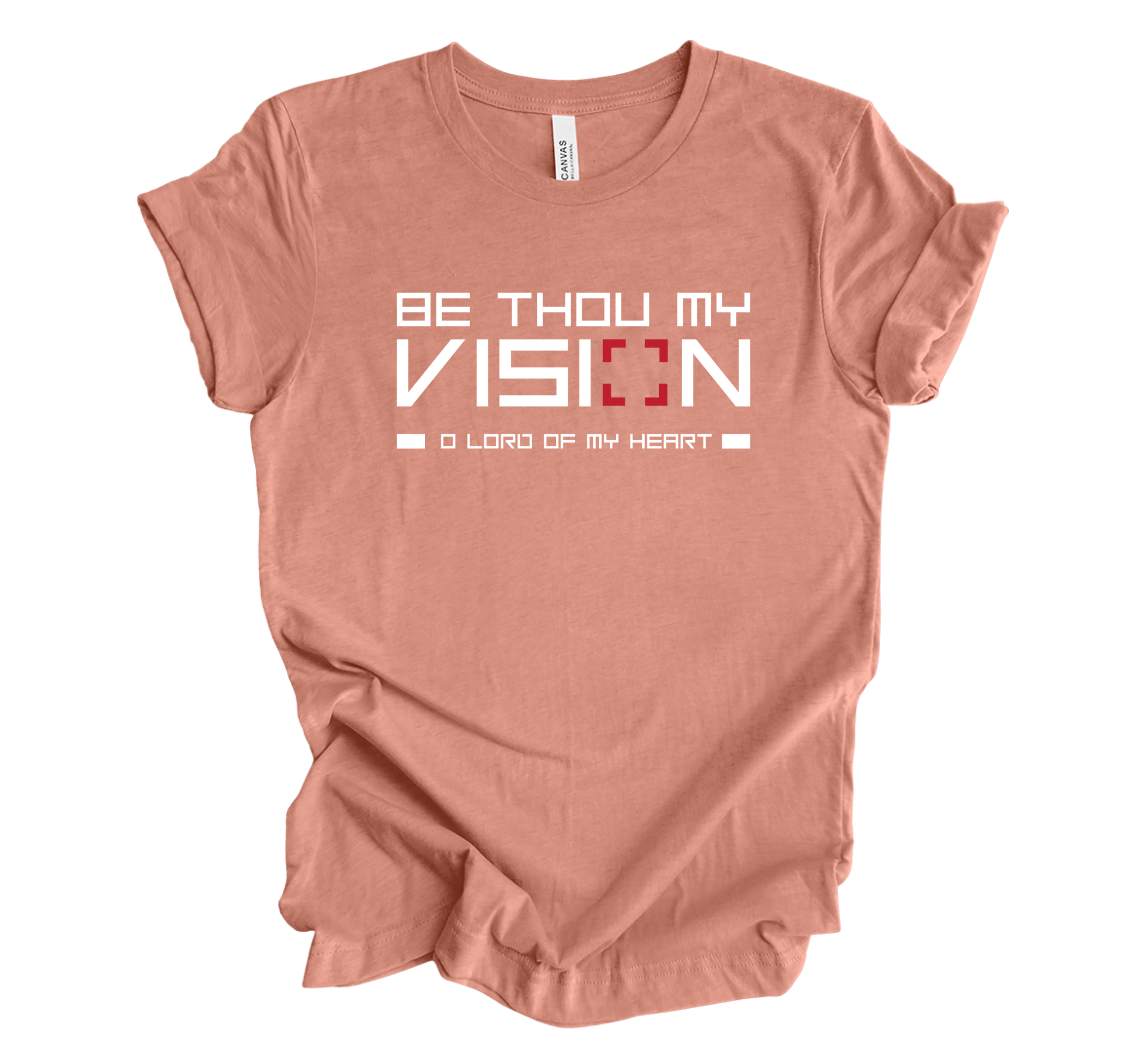 Faith-inspired Tee- "Be Thou My Vision"