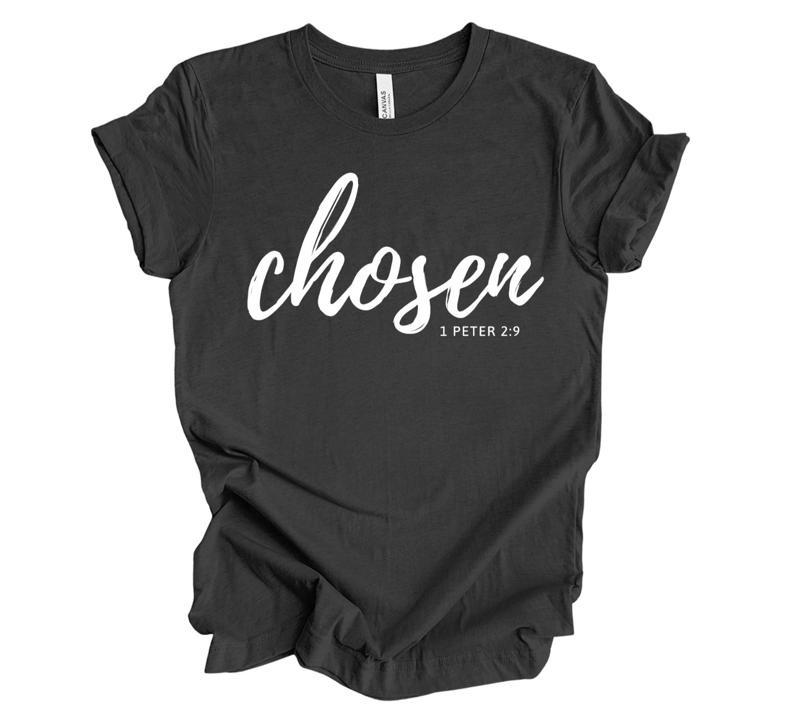 Faith-inspired Tee- "Chosen-1 Peter 2:9"