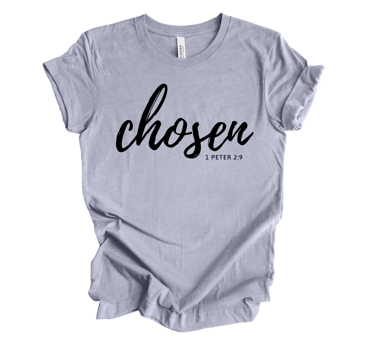 Faith-inspired Tee- "Chosen-1 Peter 2:9"