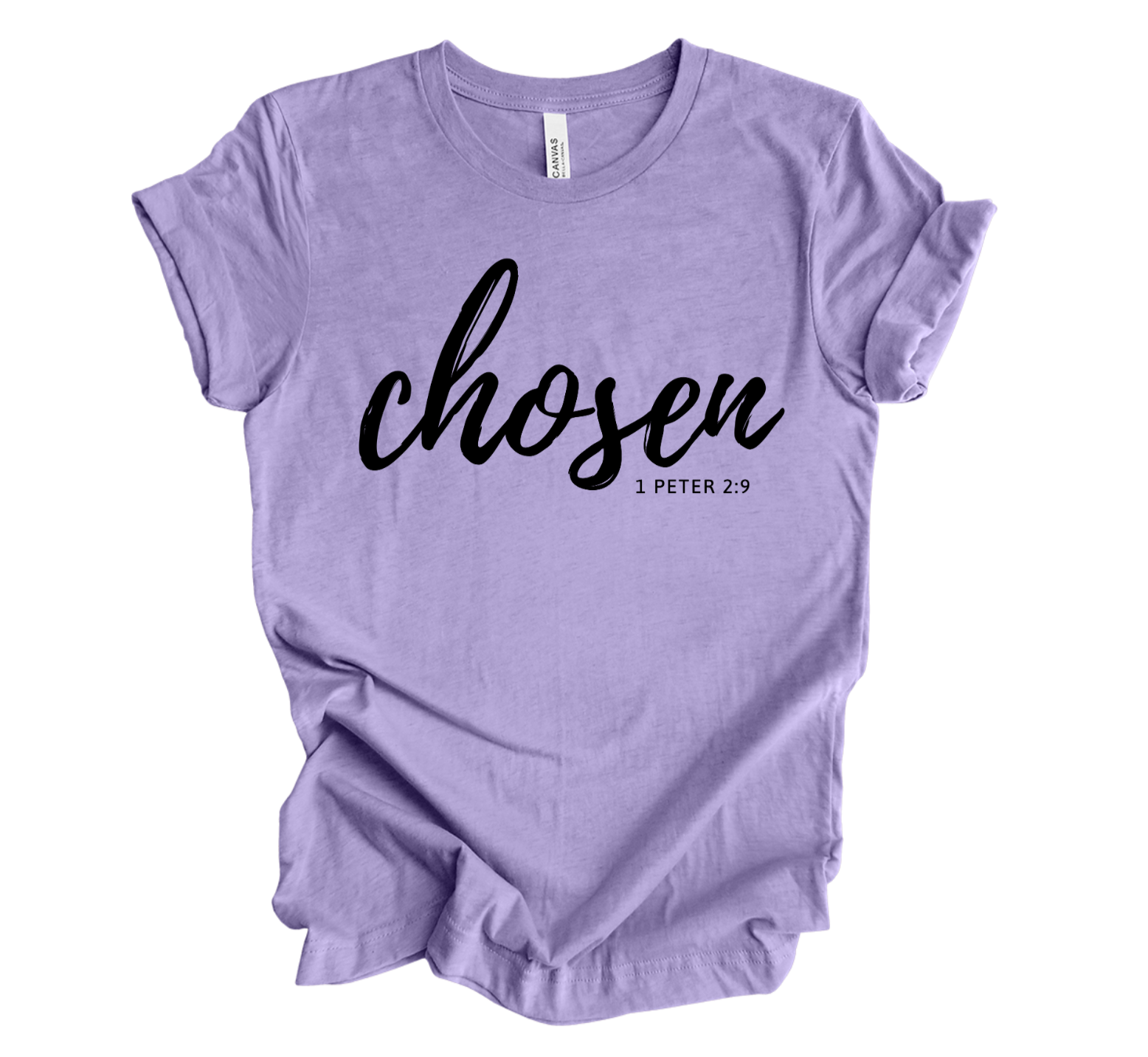 Faith-inspired Tee- "Chosen-1 Peter 2:9"