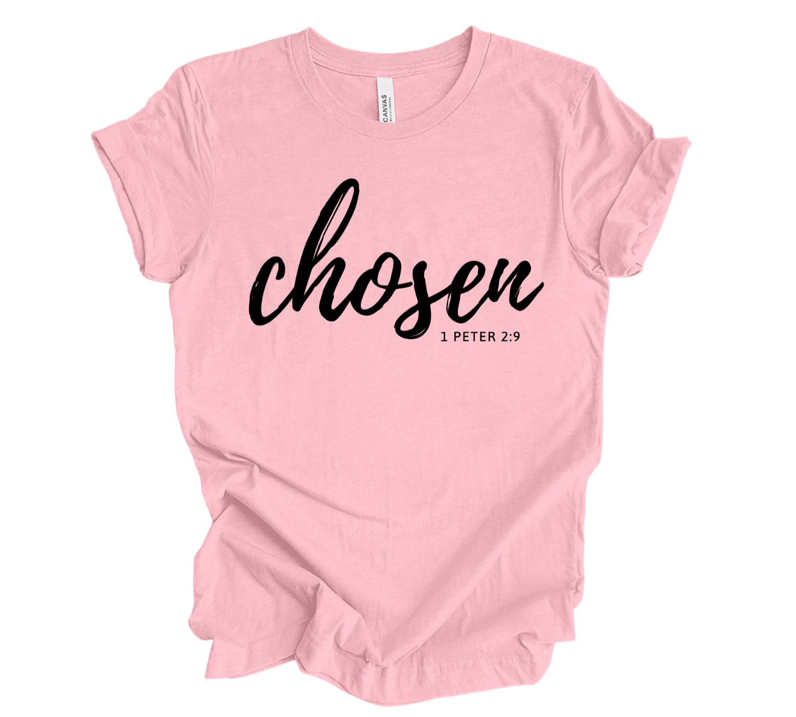 Faith-inspired Tee- "Chosen-1 Peter 2:9"