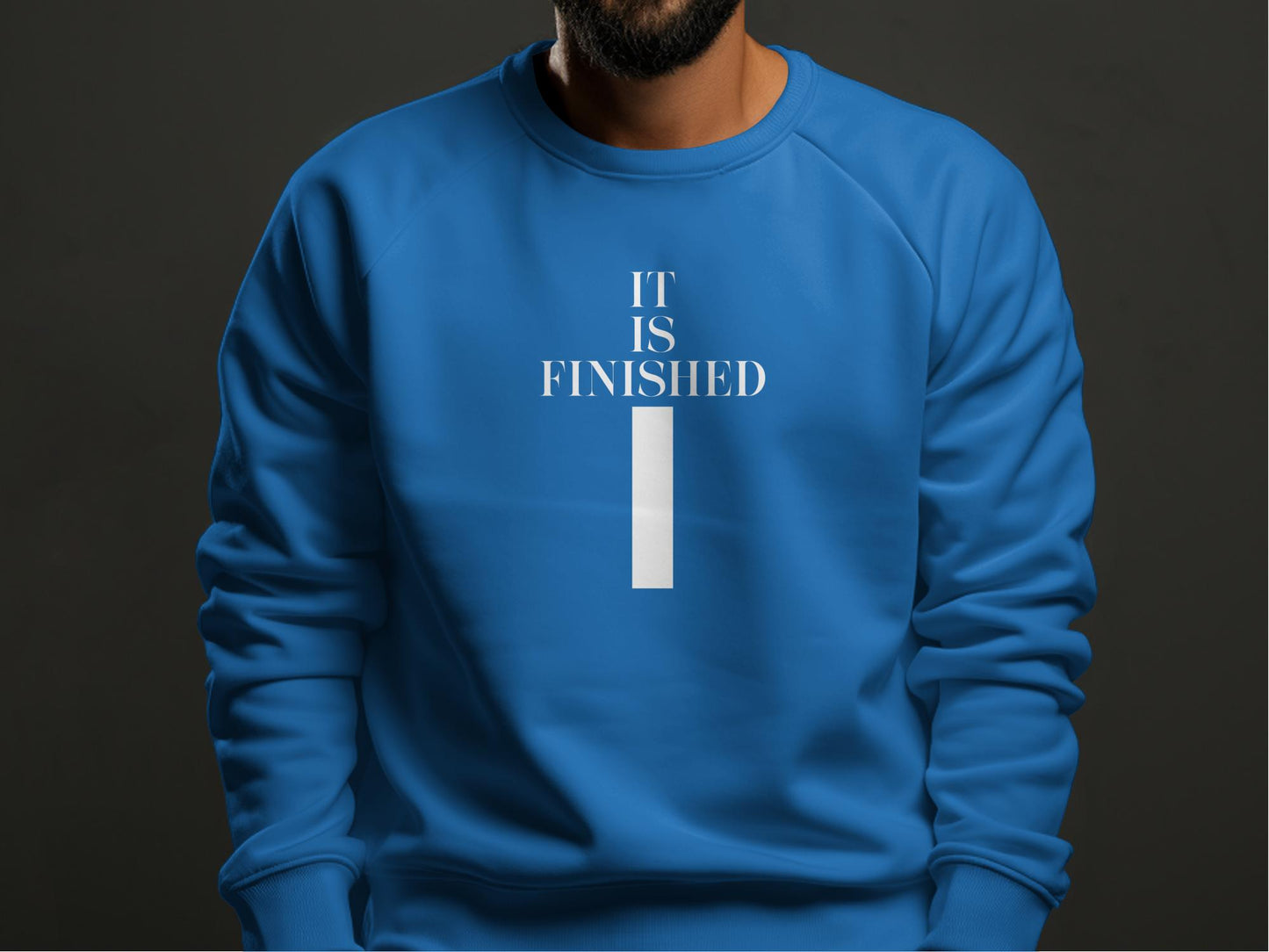 "It Is Finished (Cross)" Shirt- Ladies' and Men's Apparel