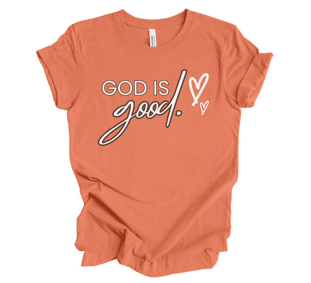Faith-inspired Tee- "God is Good"
