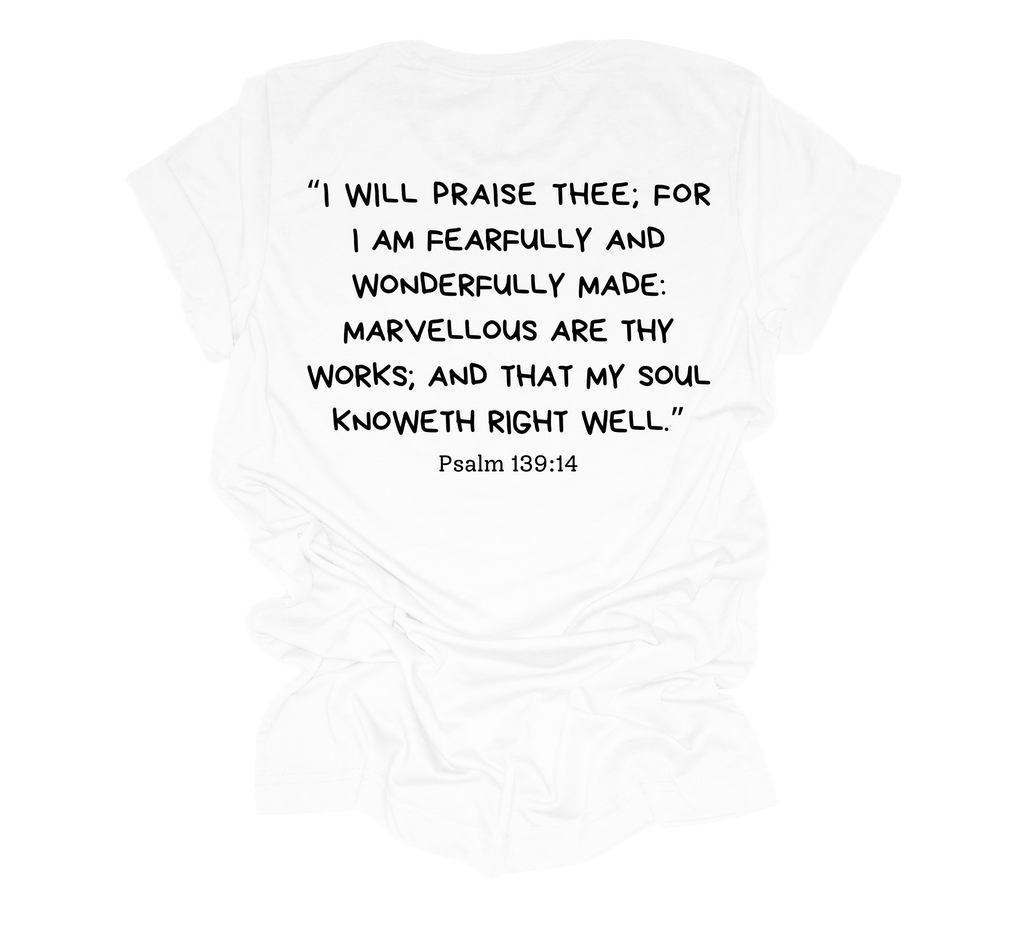Faith-inspired Childrenswear-"God Made Me Cute" Front and Back Print