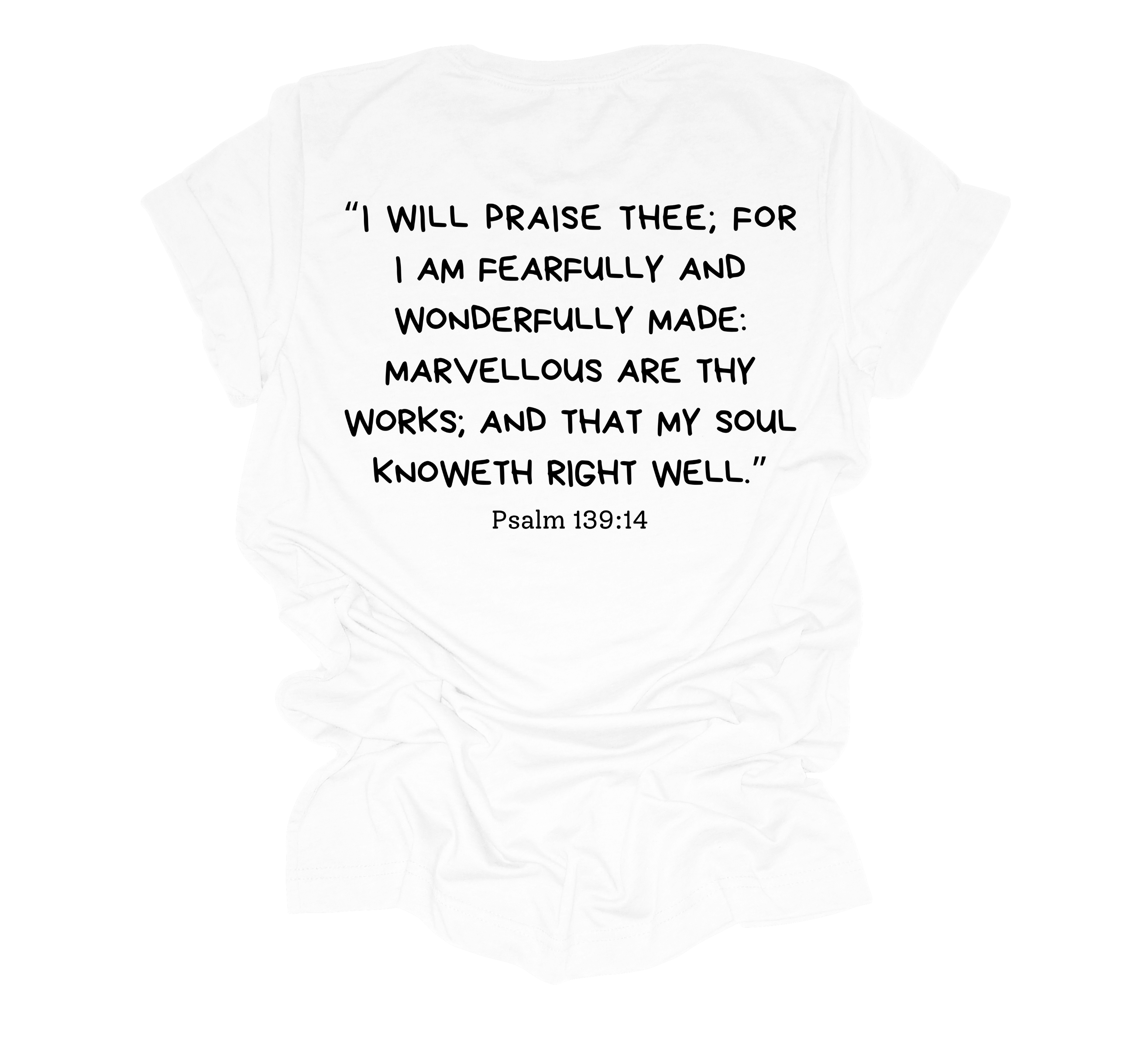 Faith-inspired Childrenswear-"God Made Me Cute" Front and Back Print