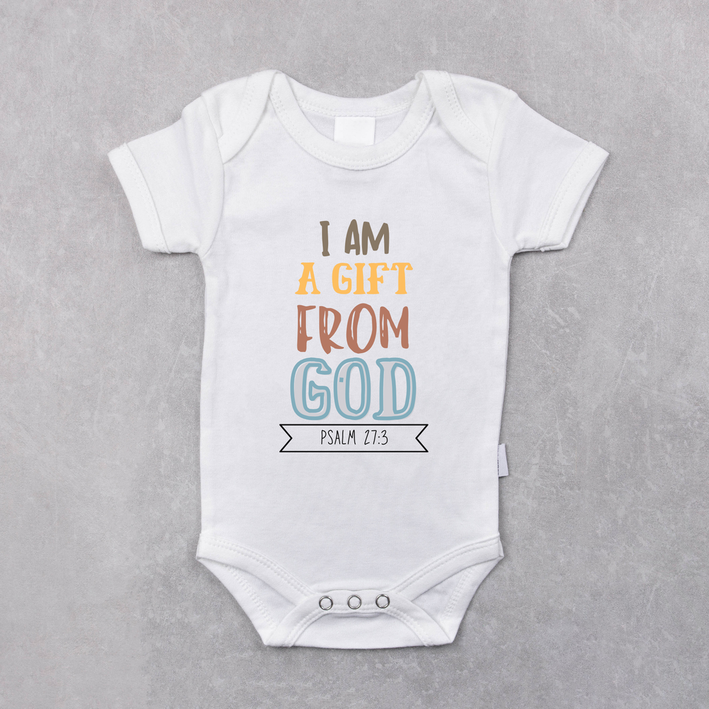 Faith-inspired Childrenswear-"I Am A Gift From God"