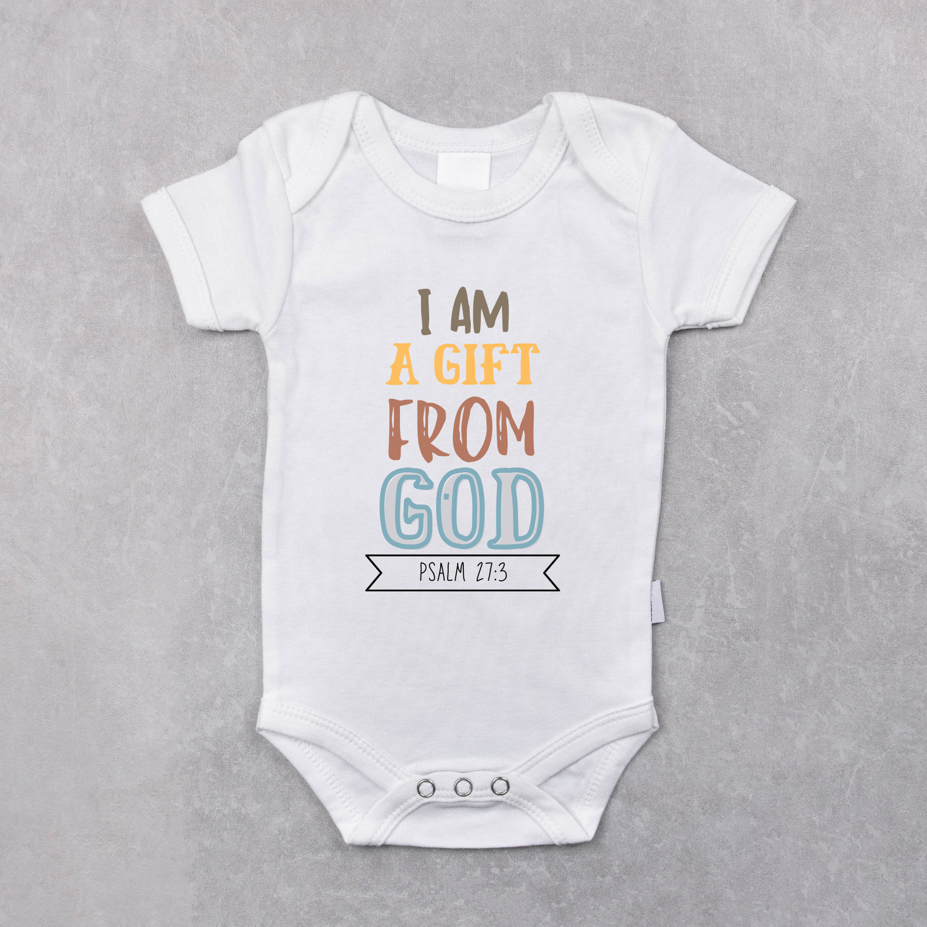 Faith-inspired Childrenswear-"I Am A Gift From God"
