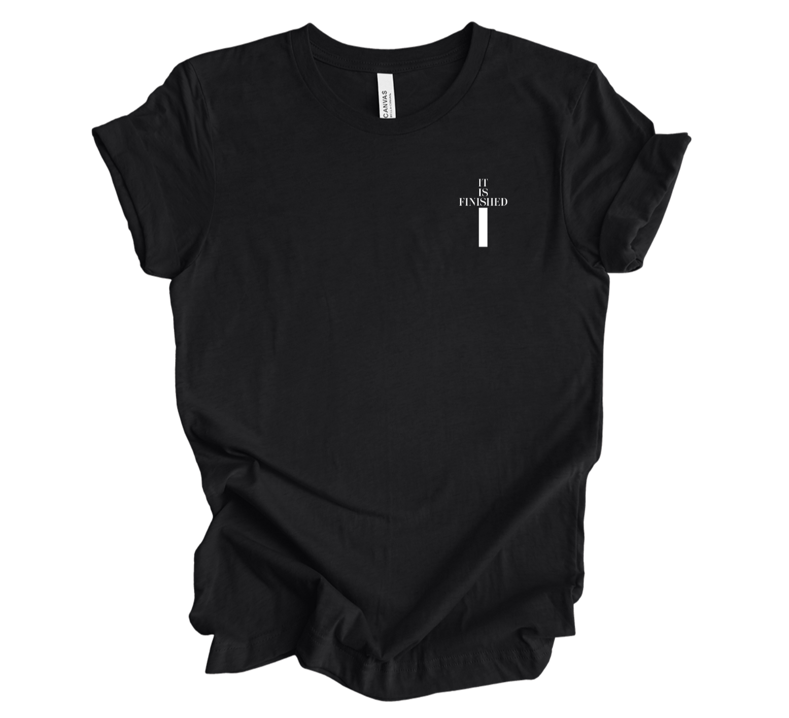Faith-inspired Tee- "It is Finished"