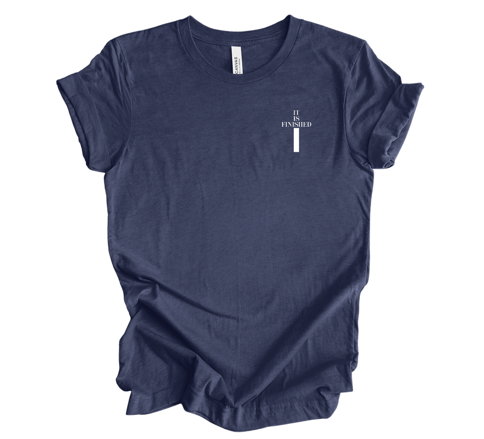 Faith-inspired Tee- "It is Finished"