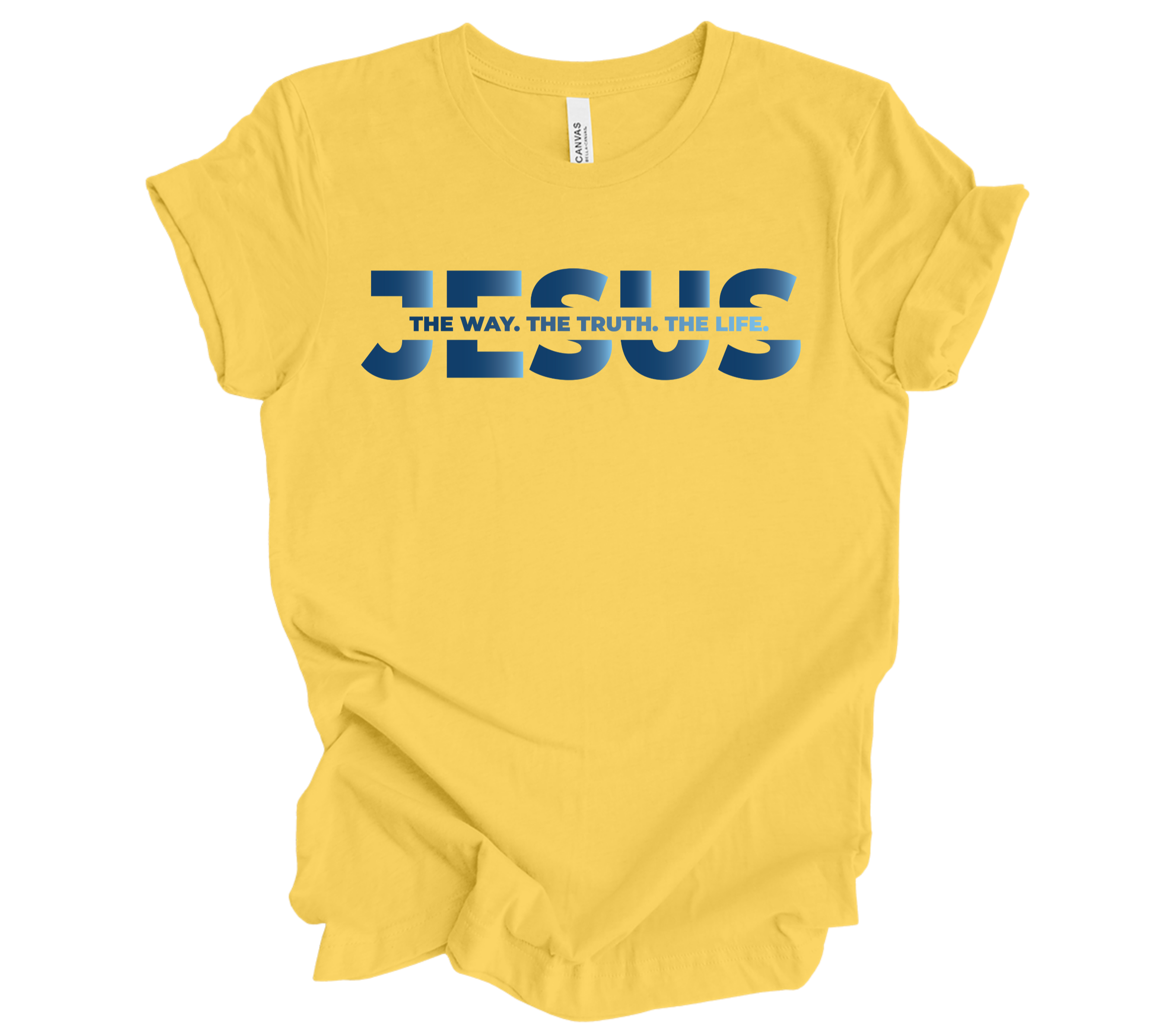 Faith-inspired Tee- "JESUS-The Way, The Truth, The Life"