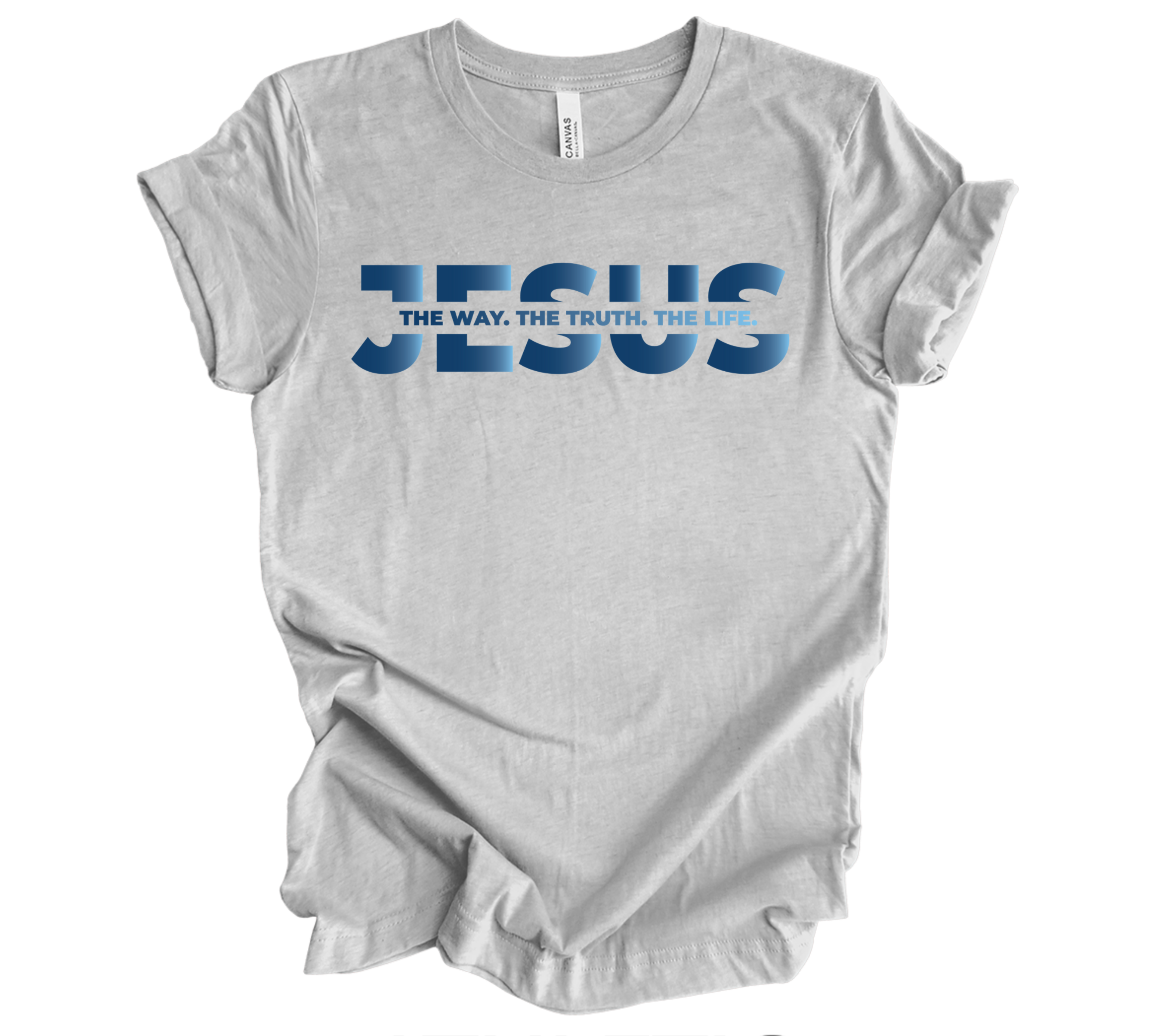 Faith-inspired Tee- "JESUS-The Way, The Truth, The Life"