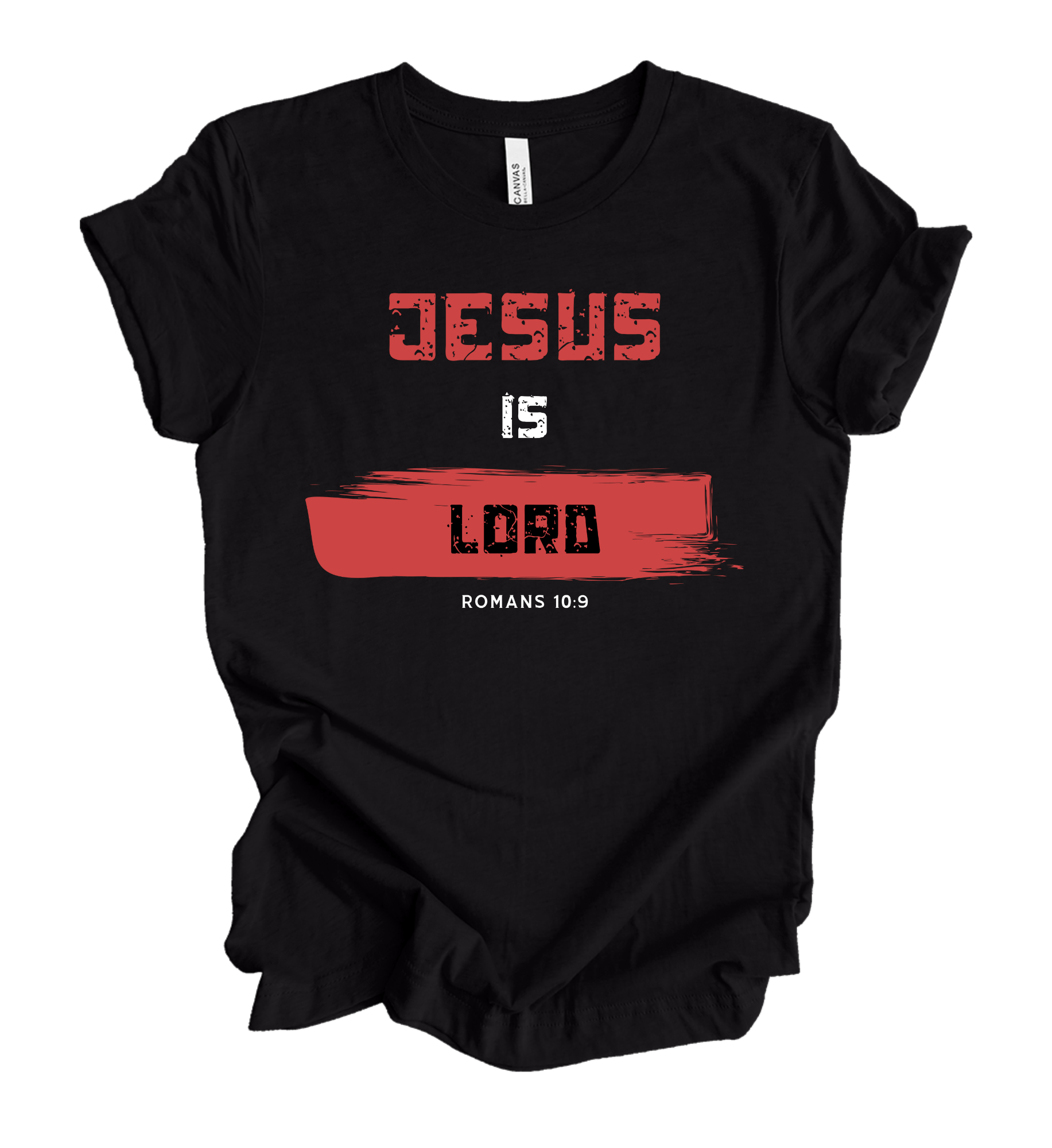 Faith-inspired Tee- "JESUS is LORD"