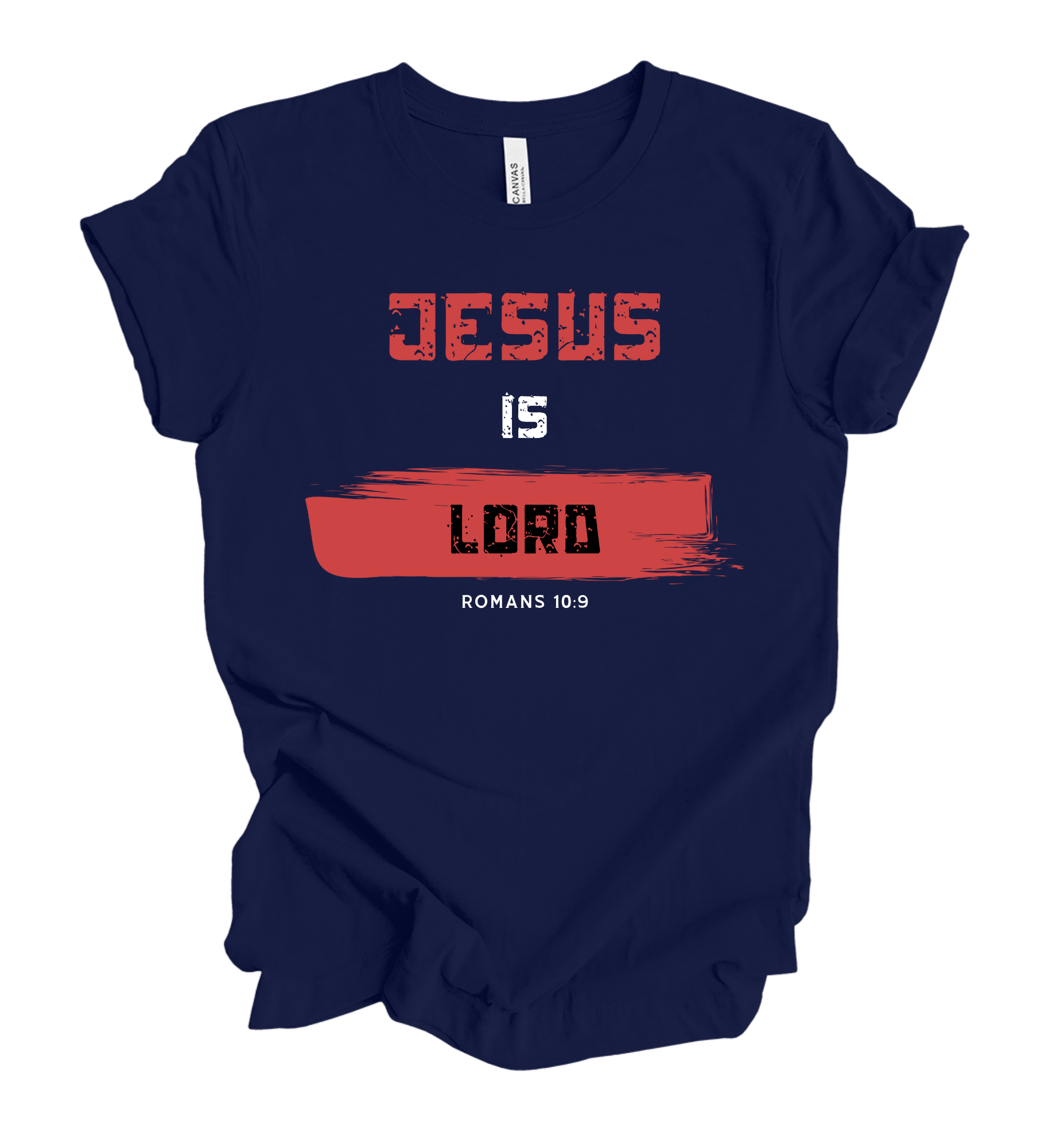 Faith-inspired Tee- "JESUS is LORD"
