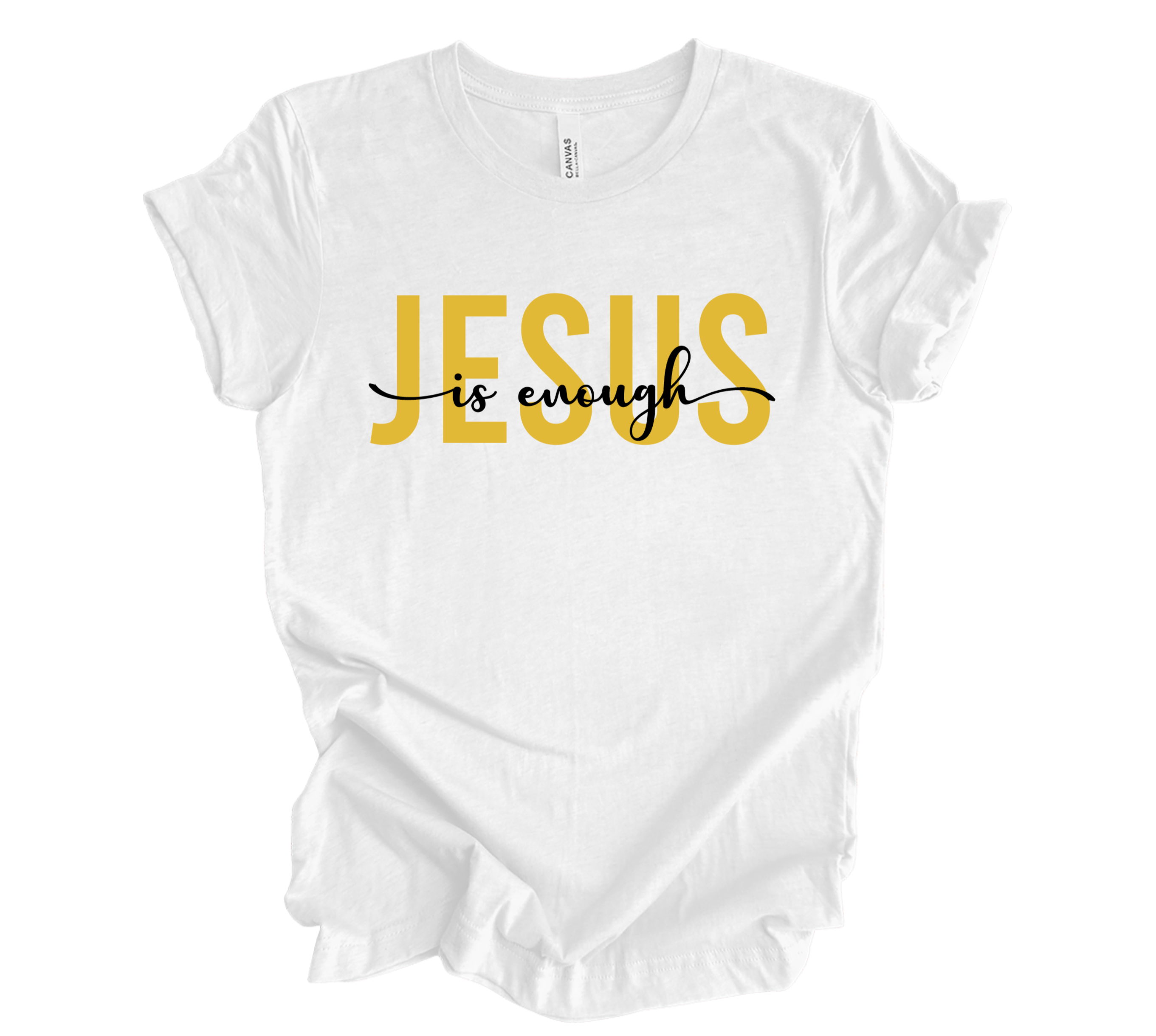 Faith-inspired Tee- "Jesus is enough"