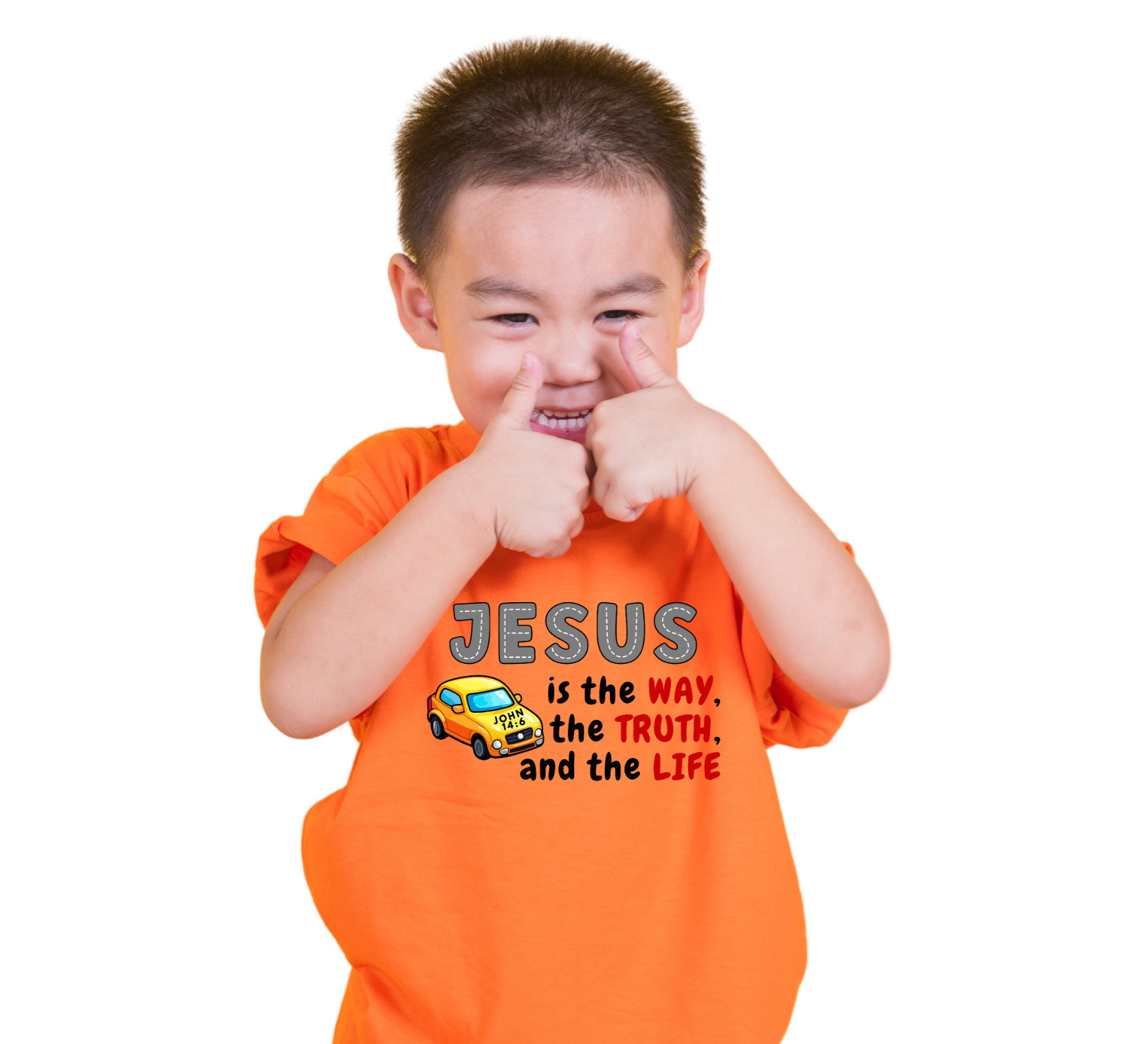 Faith-inspired Childrenswear-"JESUS is the WAY"