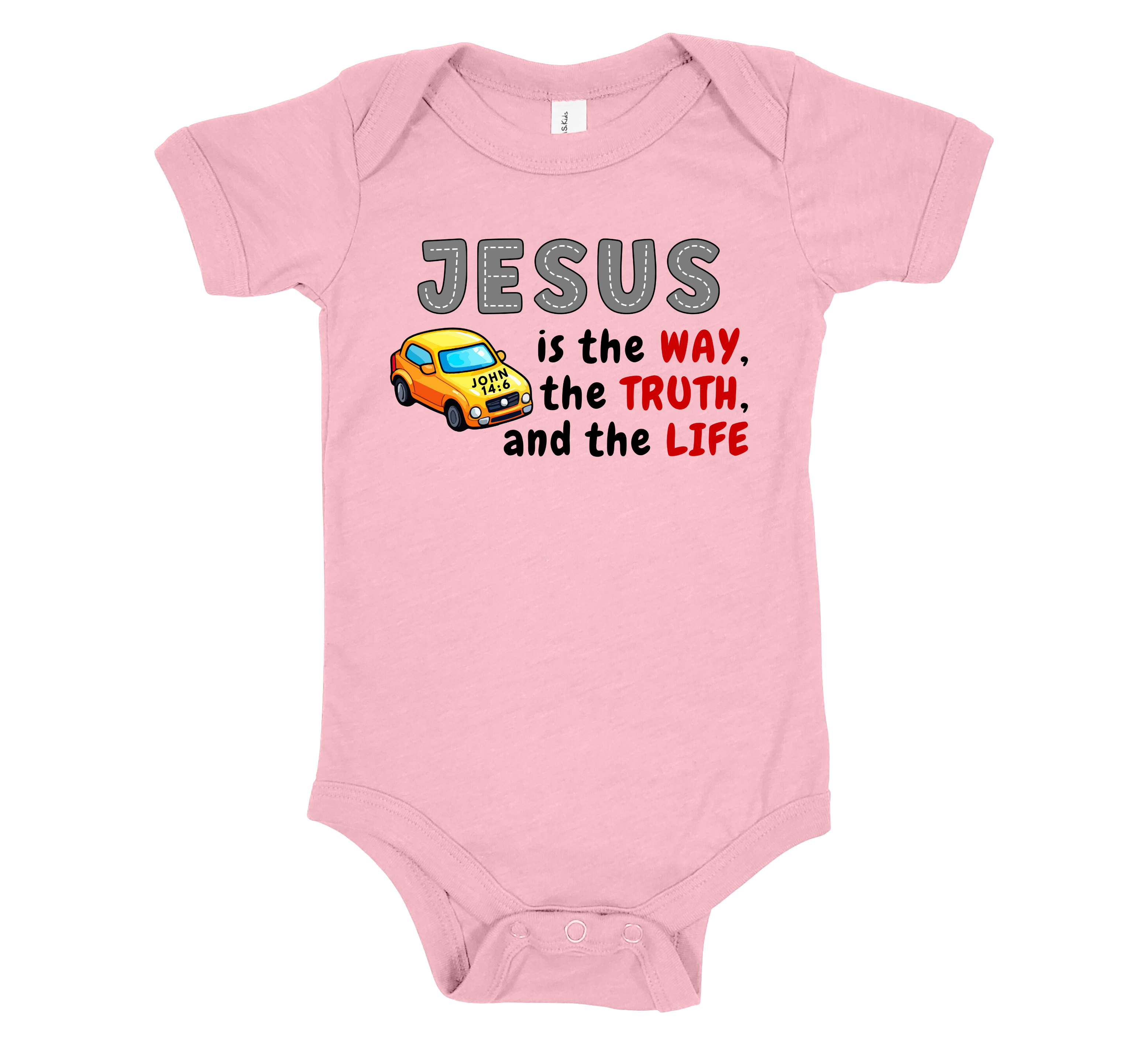 Faith-inspired Childrenswear-"JESUS is the WAY"