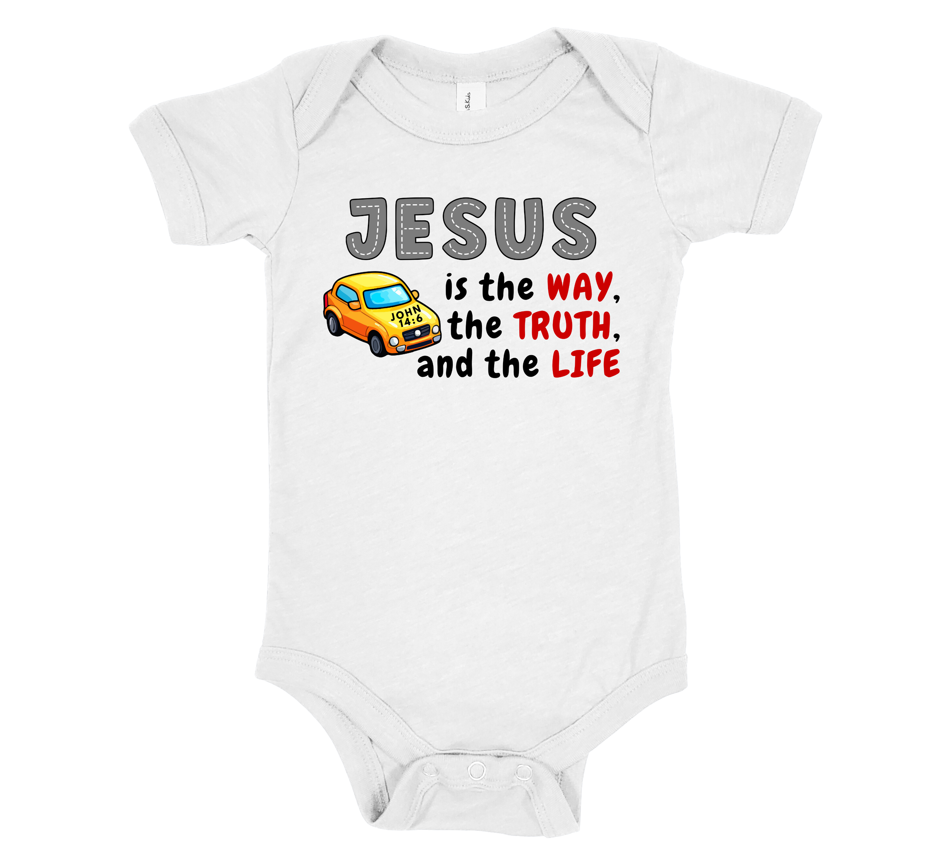 Faith-inspired Childrenswear-"JESUS is the WAY"