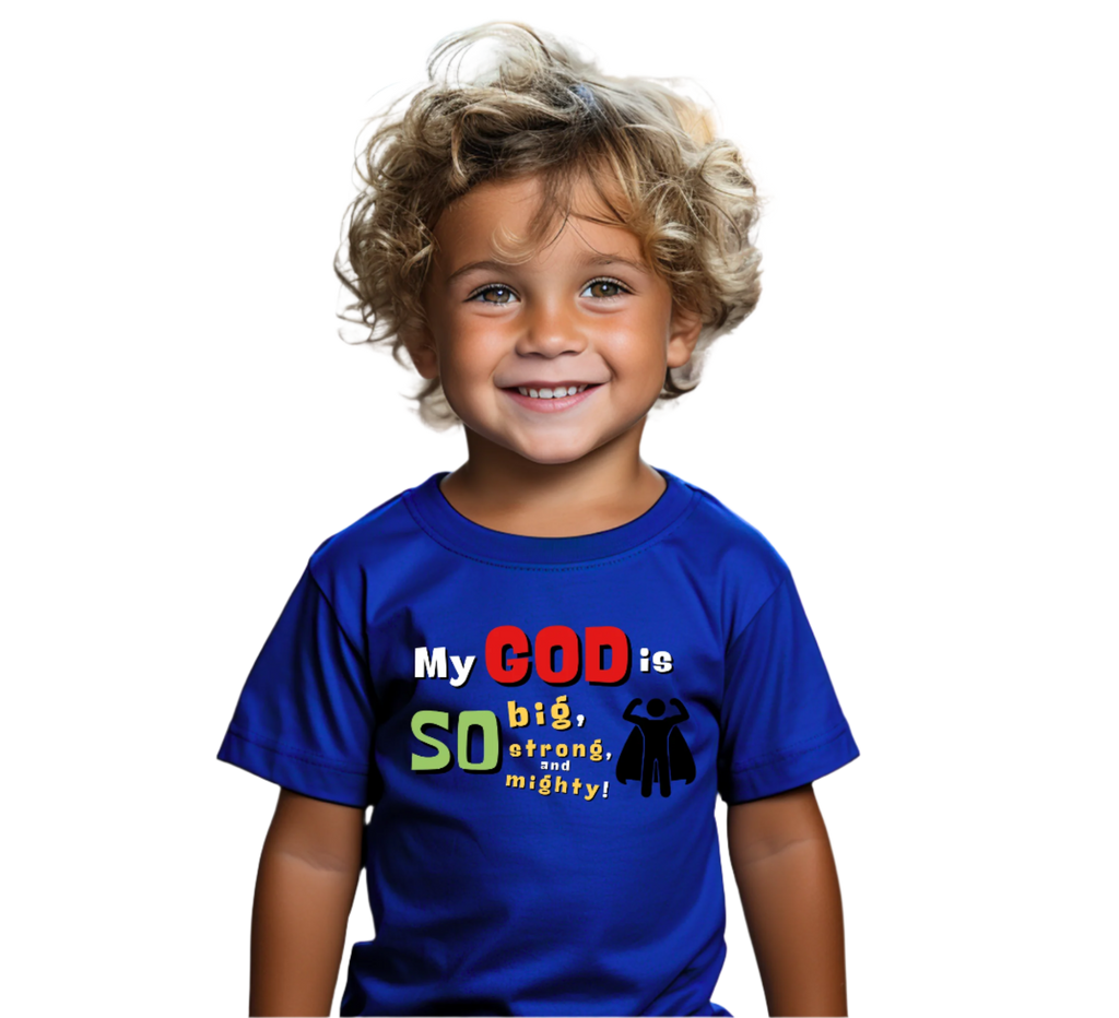 Faith-inspired Childrenswear-"My God Is So Big"