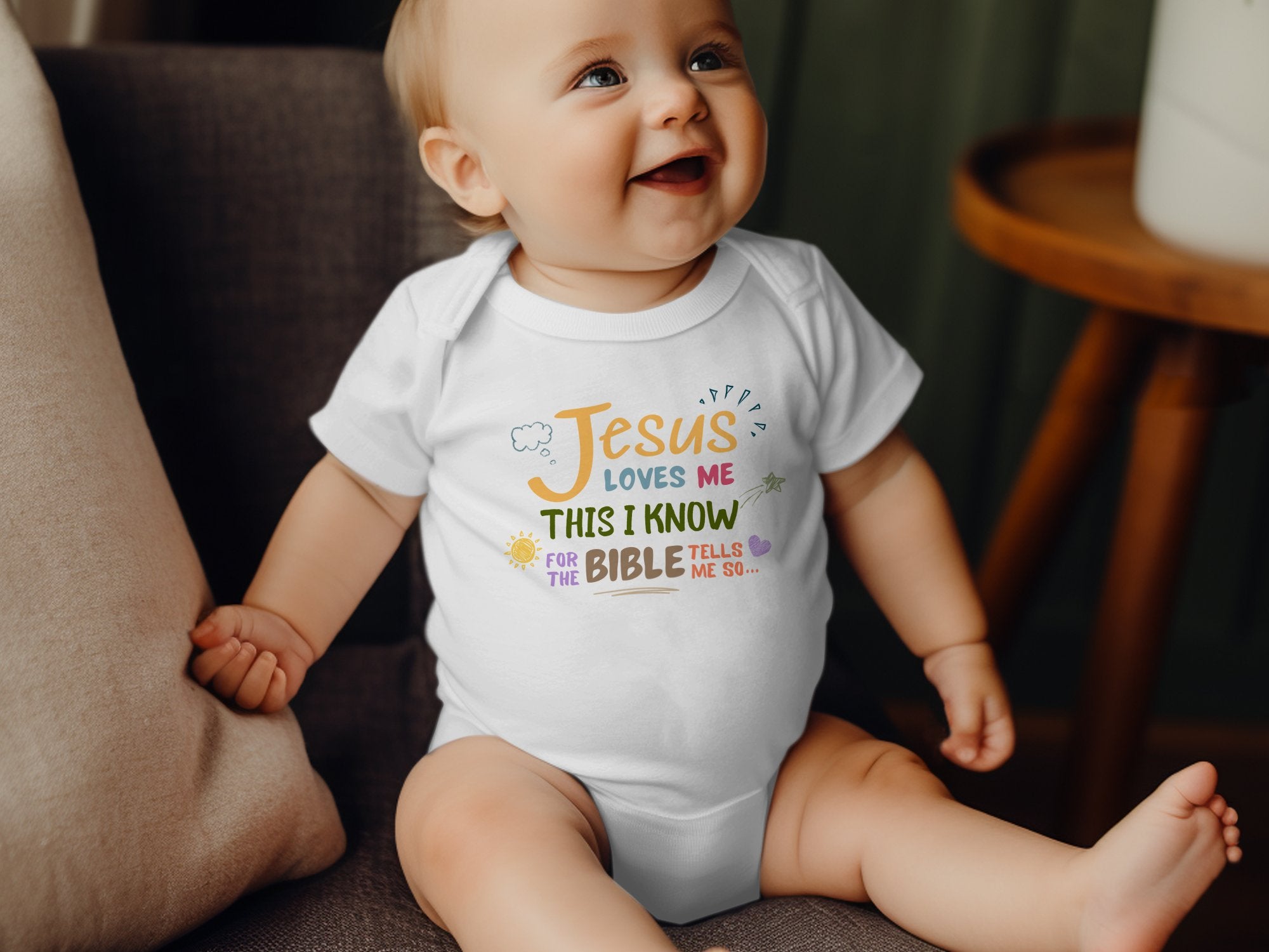 Faith-inspired Childrenswear-"Jesus Loves Me"
