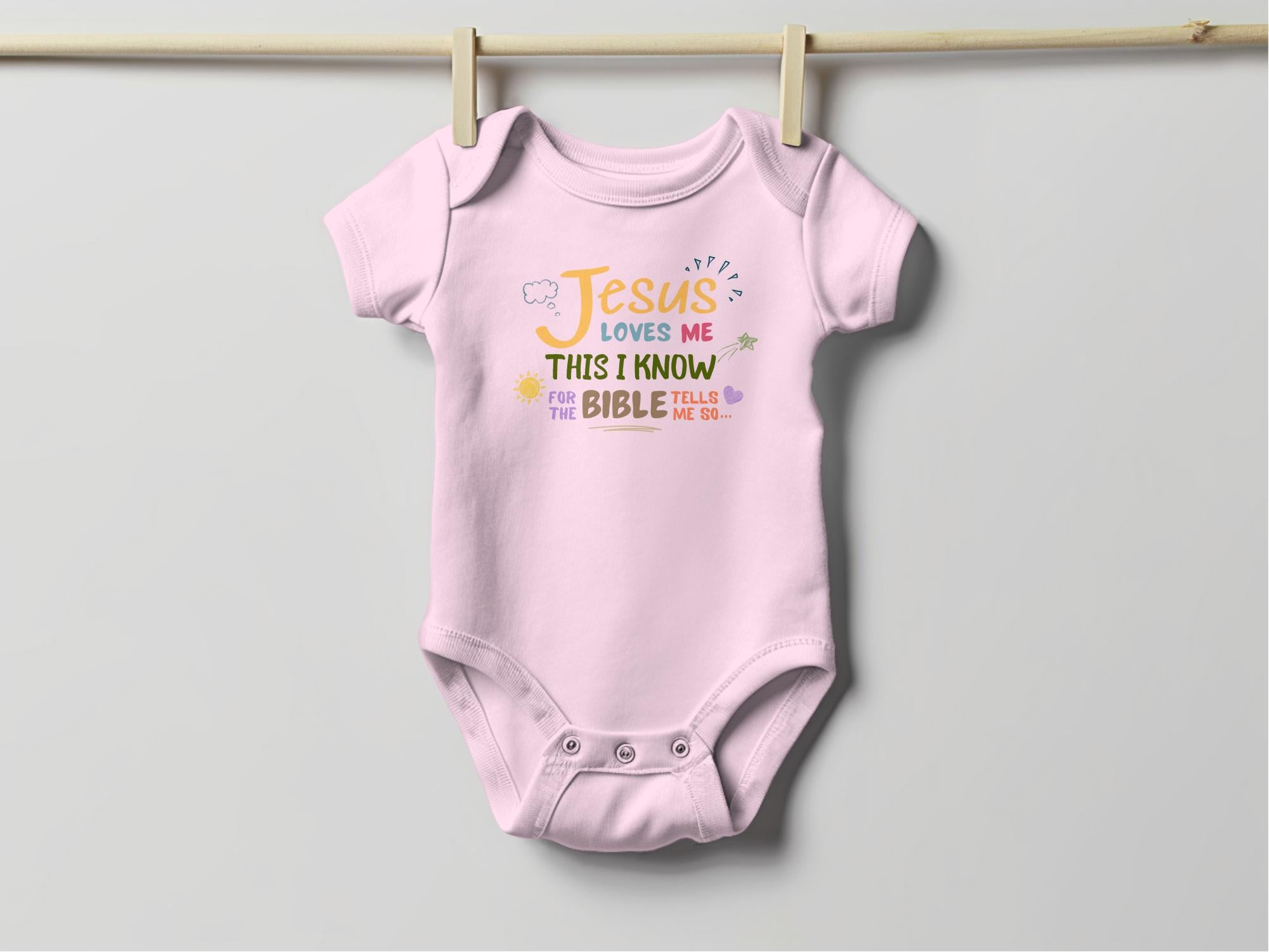 Faith-inspired Childrenswear-"Jesus Loves Me"