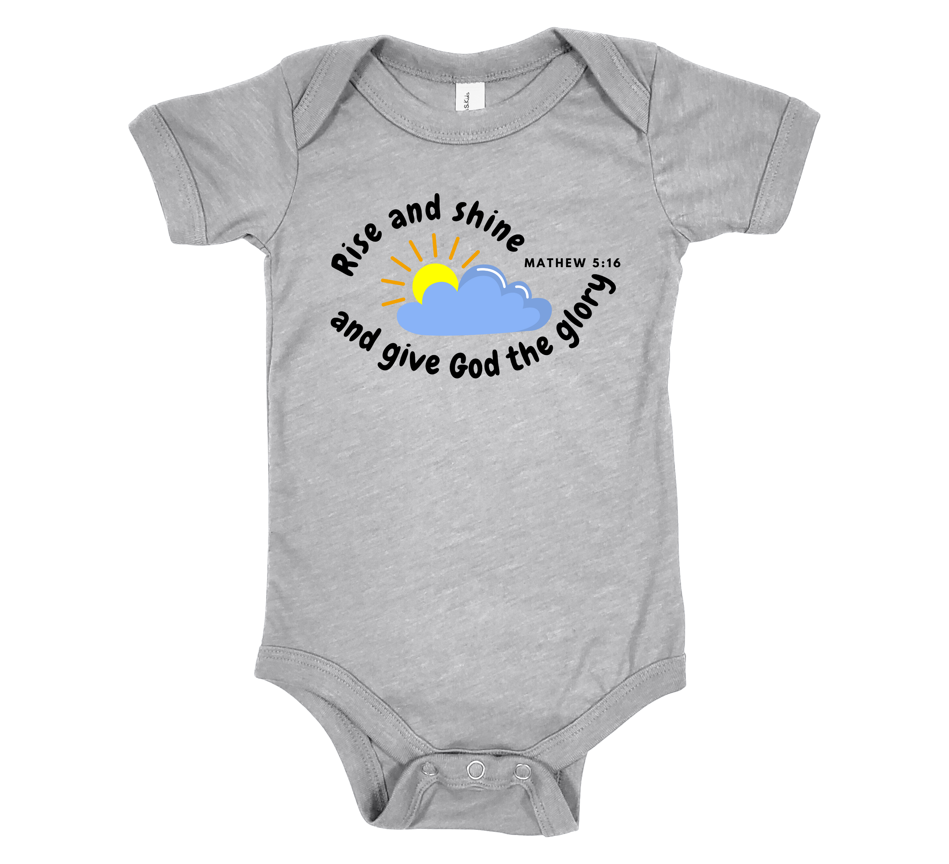 Faith-inspired Childrenswear-"Rise and Shine"