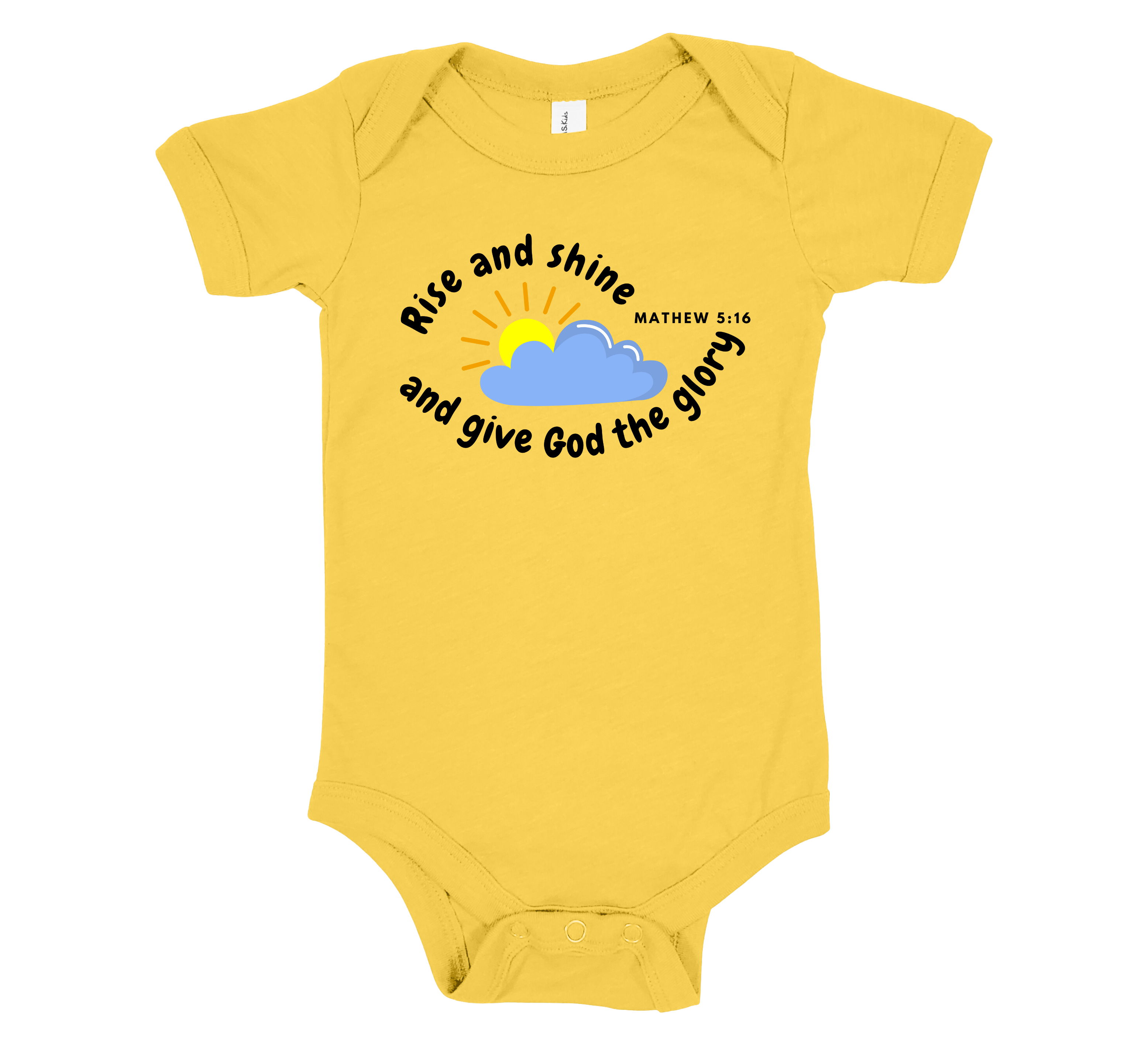 Faith-inspired Childrenswear-"Rise and Shine"