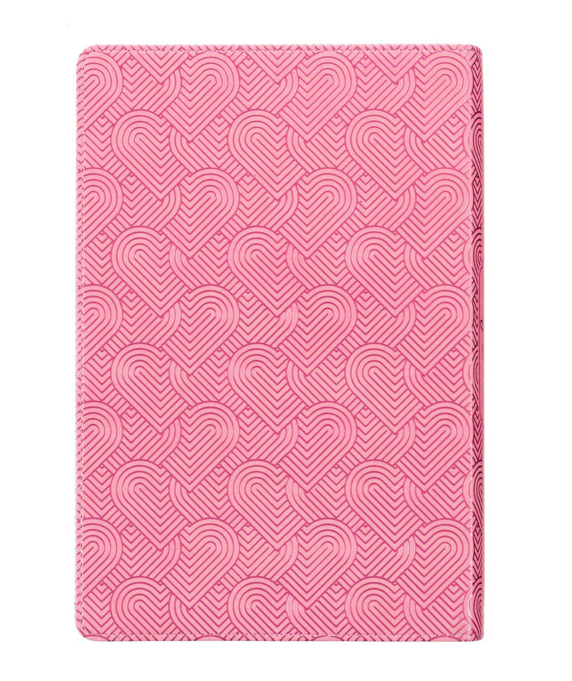 Bible-Blossom Pink Heart Faux Leather King James Version Kid's Bible