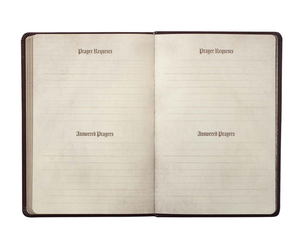 Journal-The LORD's Prayer Dark Brown Prompted Prayer Journal