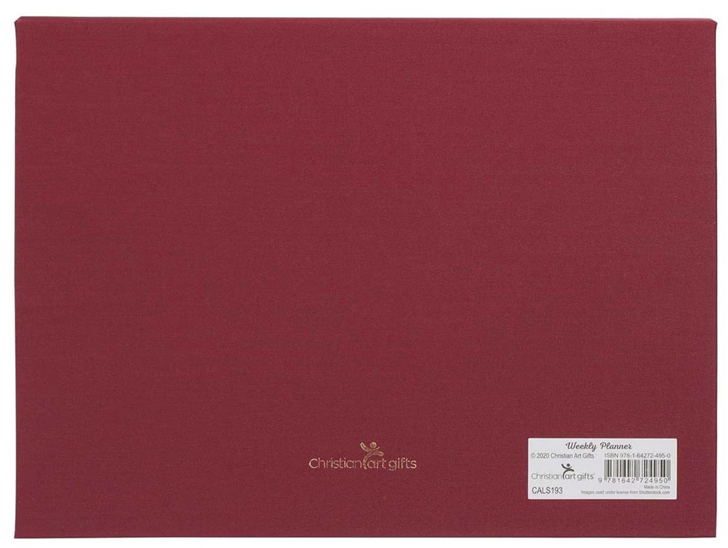 Planner-The Joy Of The Lord Is My Strength Undated Planner Pad - Nehemiah 8:10