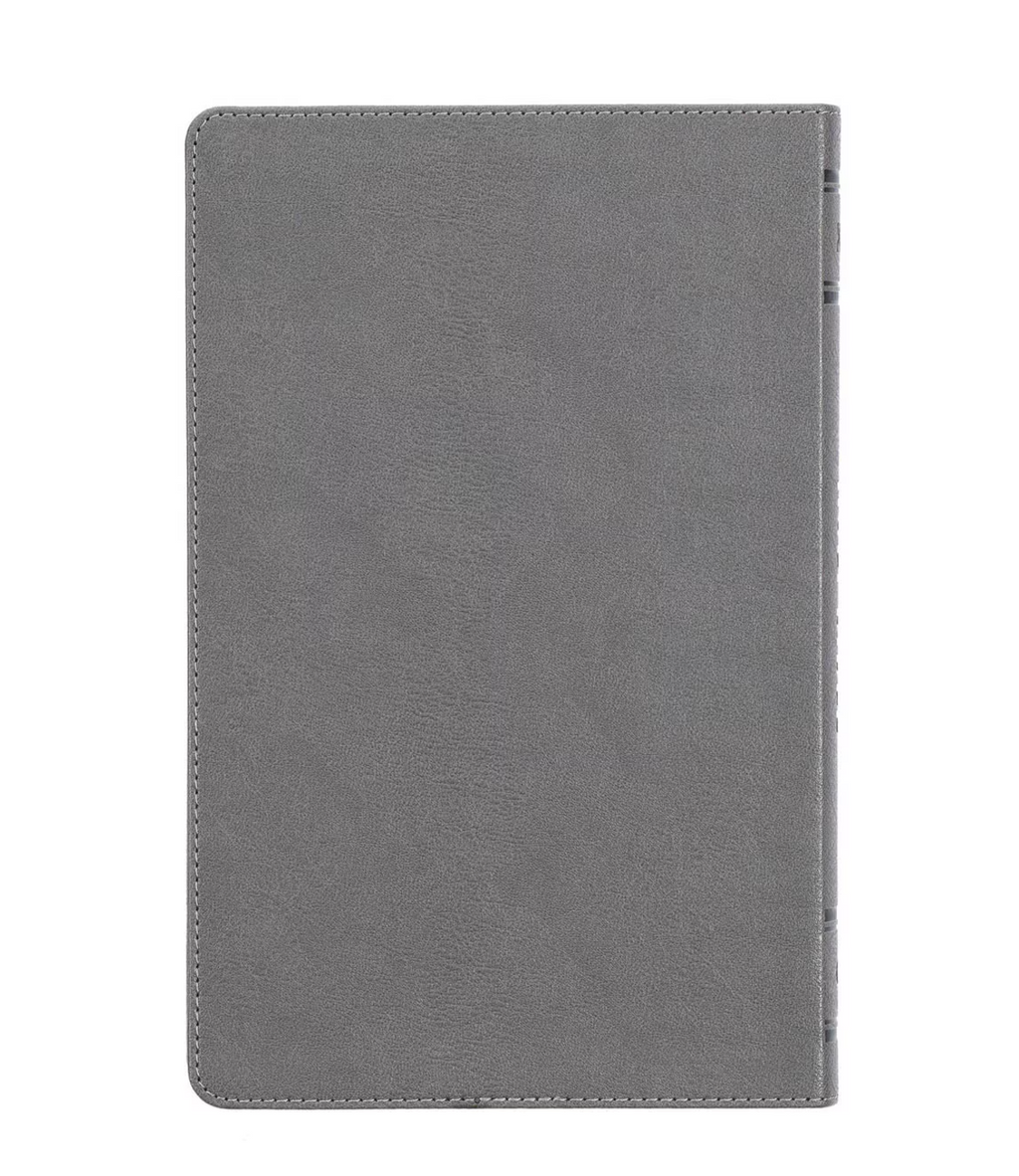 Bible-Charcoal Faux Leather Gift Edition King James Version Bible