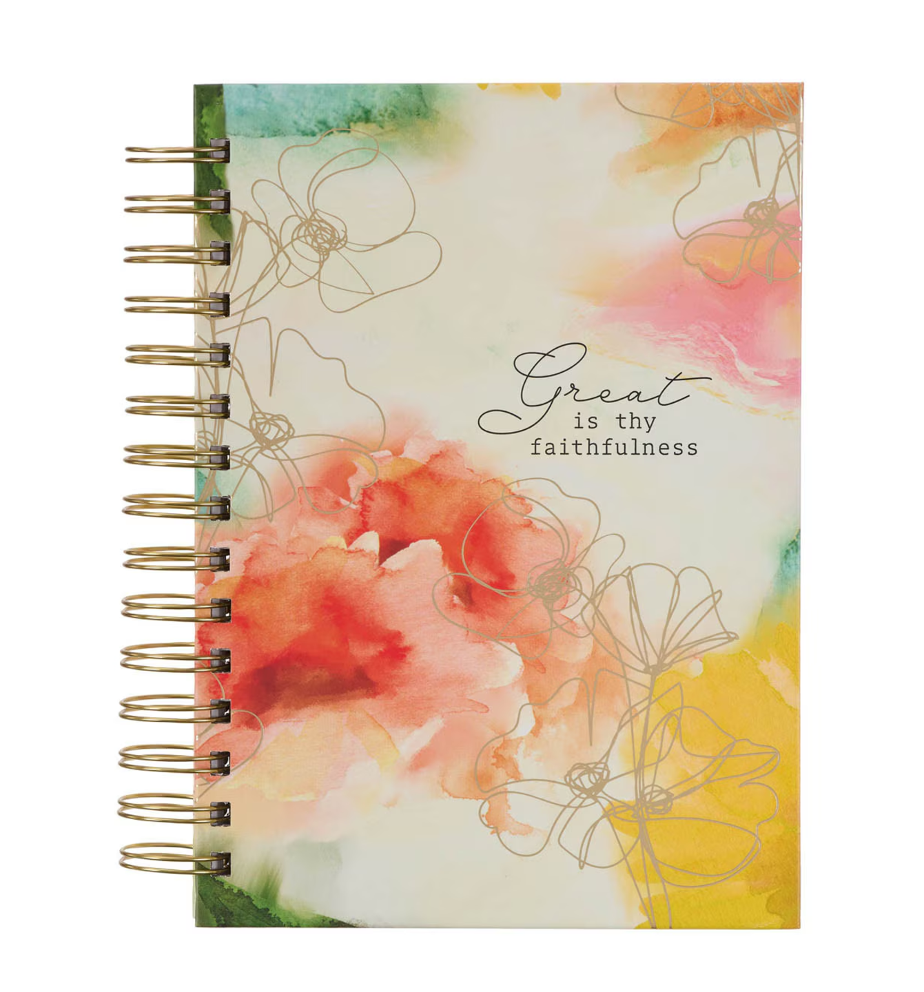 Journal-Faithfulness Pastel Meadow Wirebound Journal
