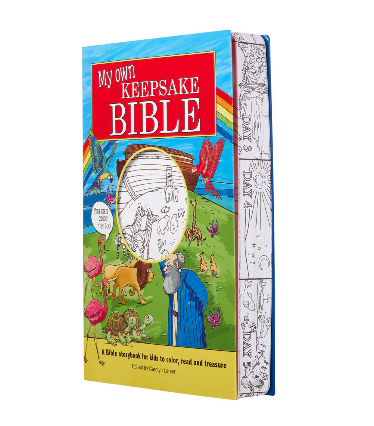 Bible-My Own Keepsake Bible: Children's Coloring Bible