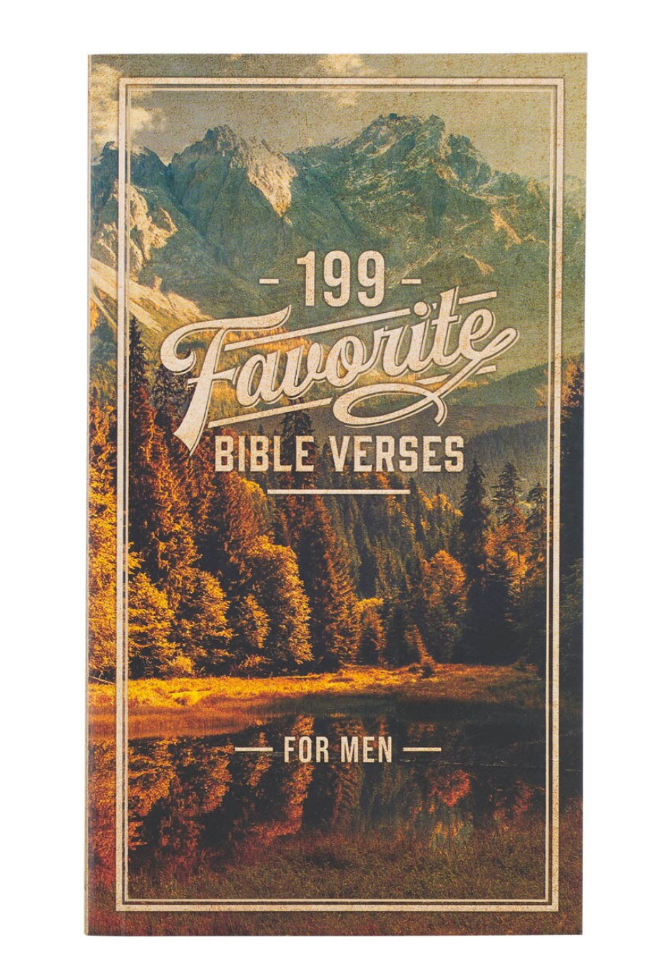 Books for Men-199 Favorite Bible Verses for Men Gift Book